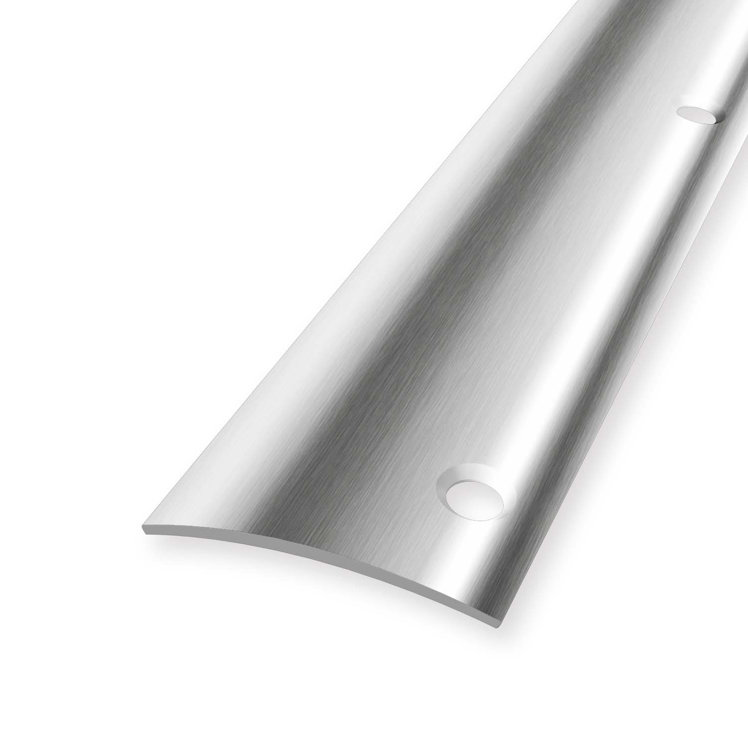 Profilé de transition 5 x 40 mm en acier inoxydable Barre de seuil lisse différentes longueurs Küberit
