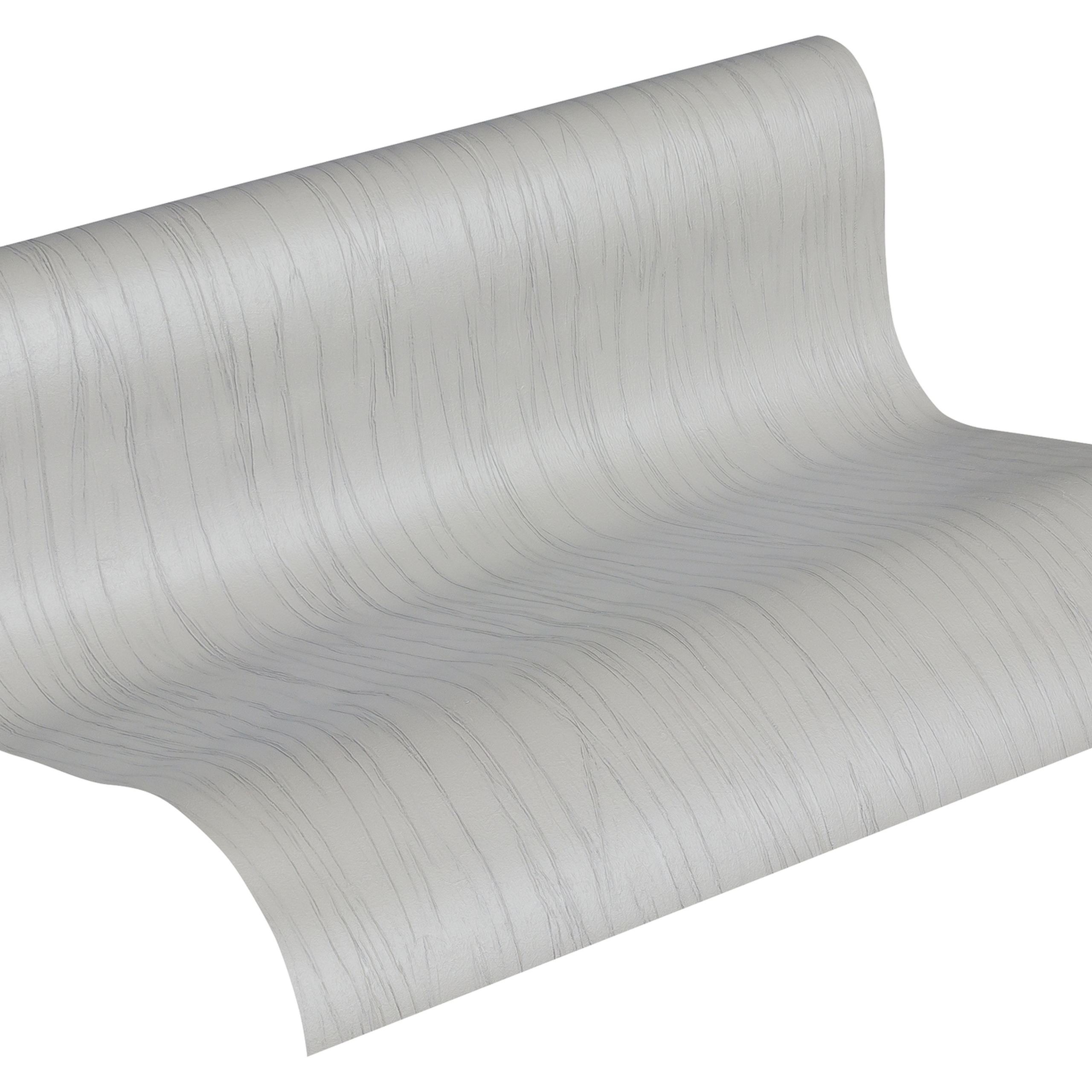 A.S. Creation Romantico | 808837 | papier peint intissé uni | 0.53 m x 10.05 m | gris