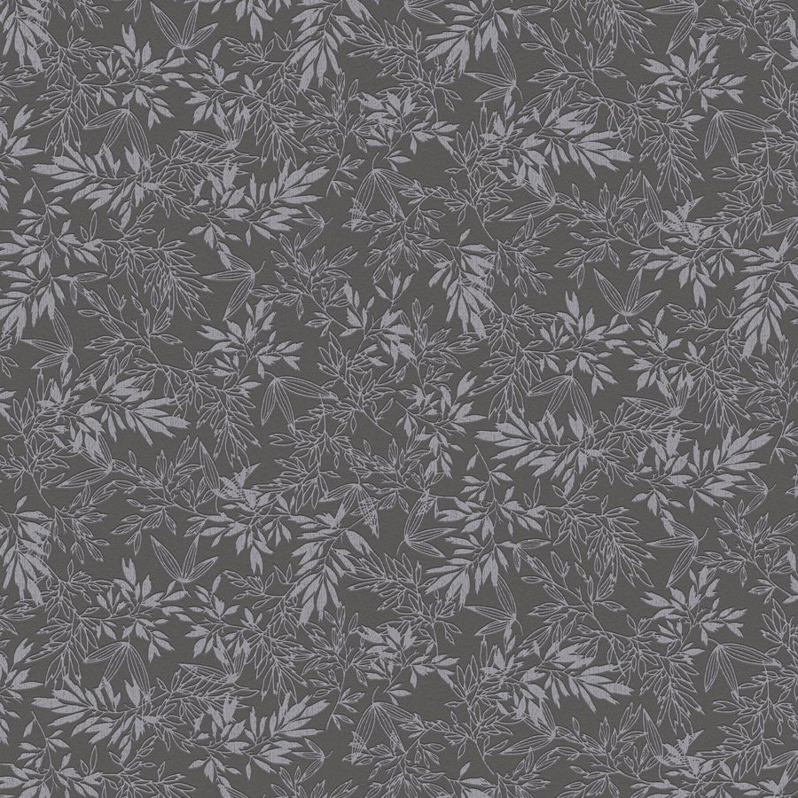 A.S. Creation | Attractive 2 | 390284 | Papier Peint Intissé | Floraux | 10.05 x 0.53 m | Noir