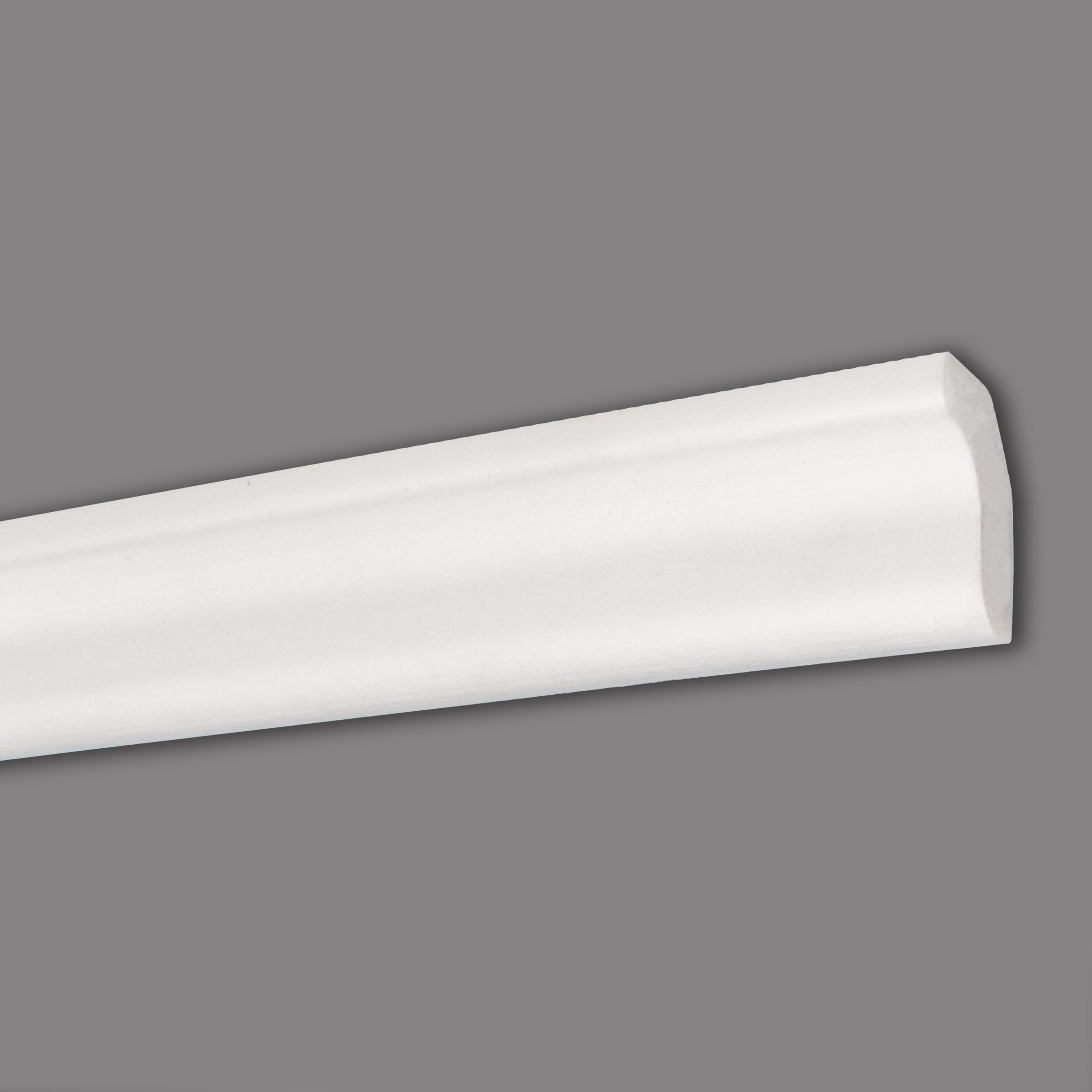 Moulure moderne Marbet E-3 | 22 x 25 mm | polystyrène résistant à l'impact, à l'humidité 