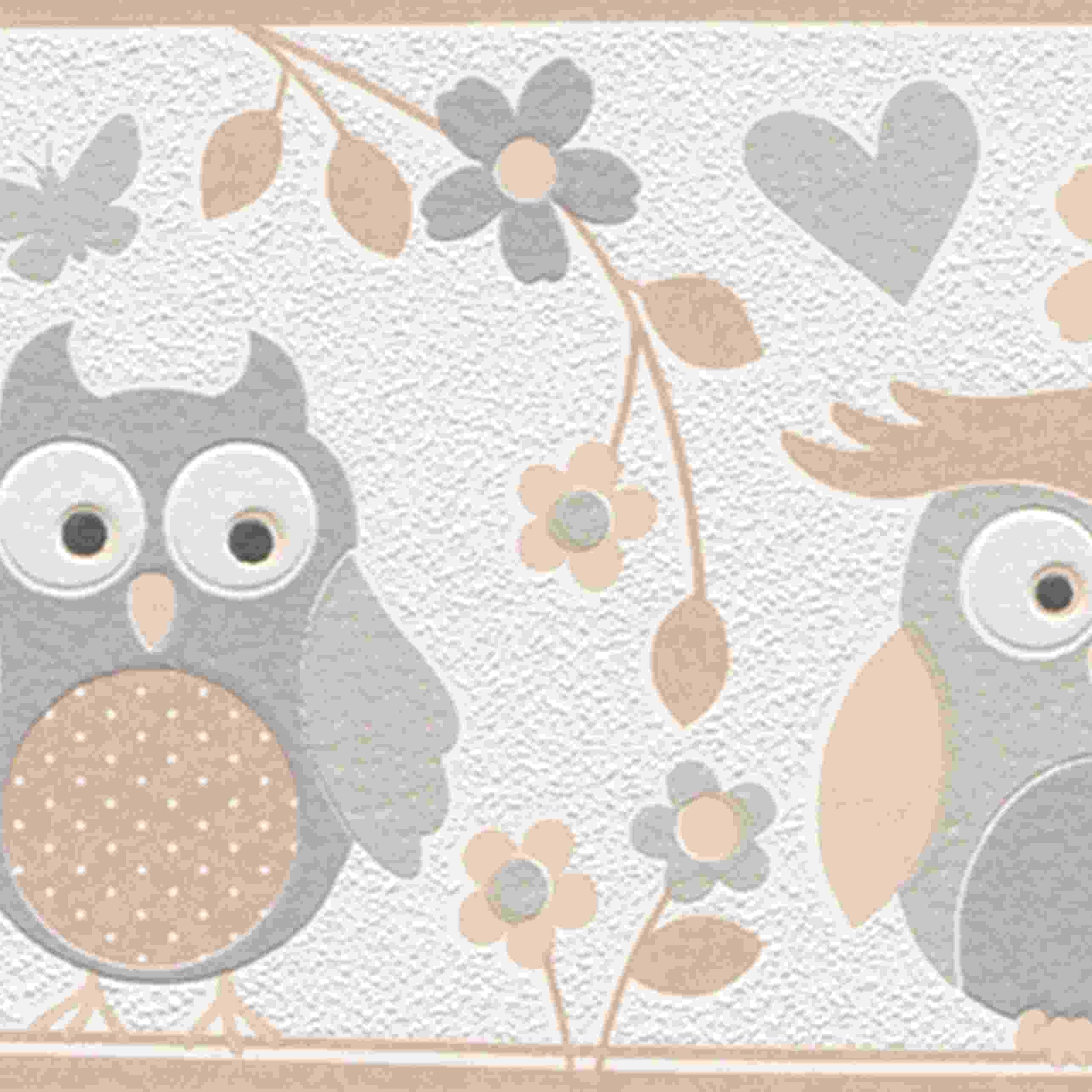 Rasch Kids & Teens III | 459210 | frise en papier peint intissé | 0.167 m x 0.5 m | marron