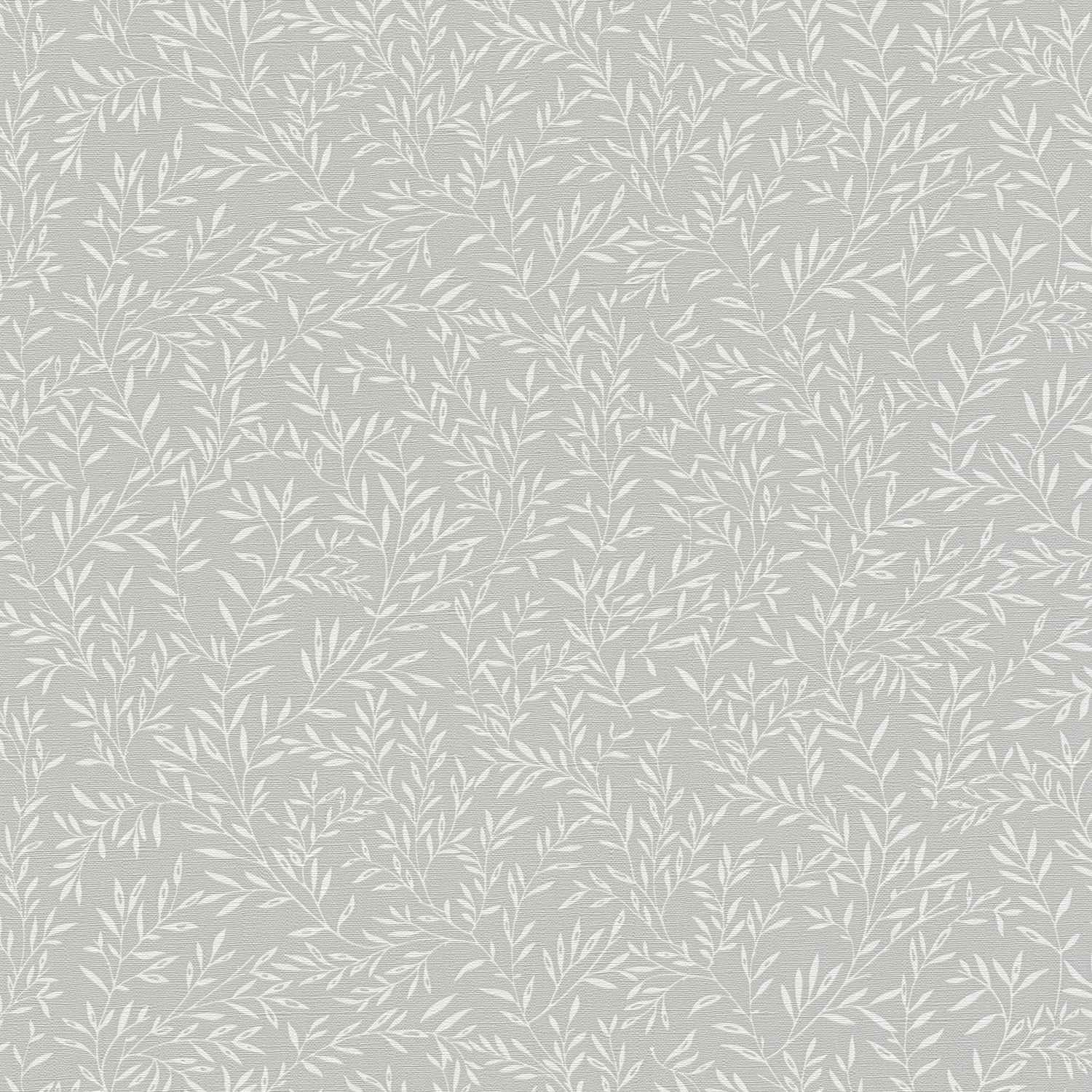 A.S. Creation | Maison Charme | 390734 | Papier Peint Intissé | Floraux | 10.05 x 0.53 m | Gris
