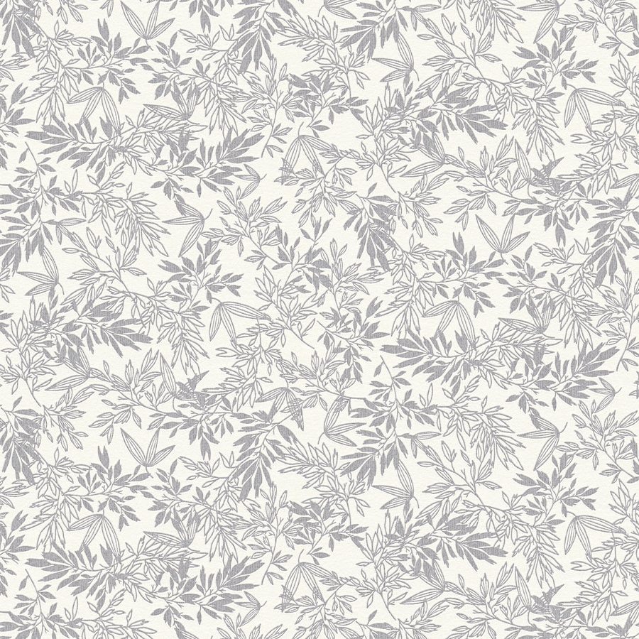 A.S. Creation | Attractive 2 | 390281 | Papier Peint Intissé | Floraux | 10.05 x 0.53 m | Gris