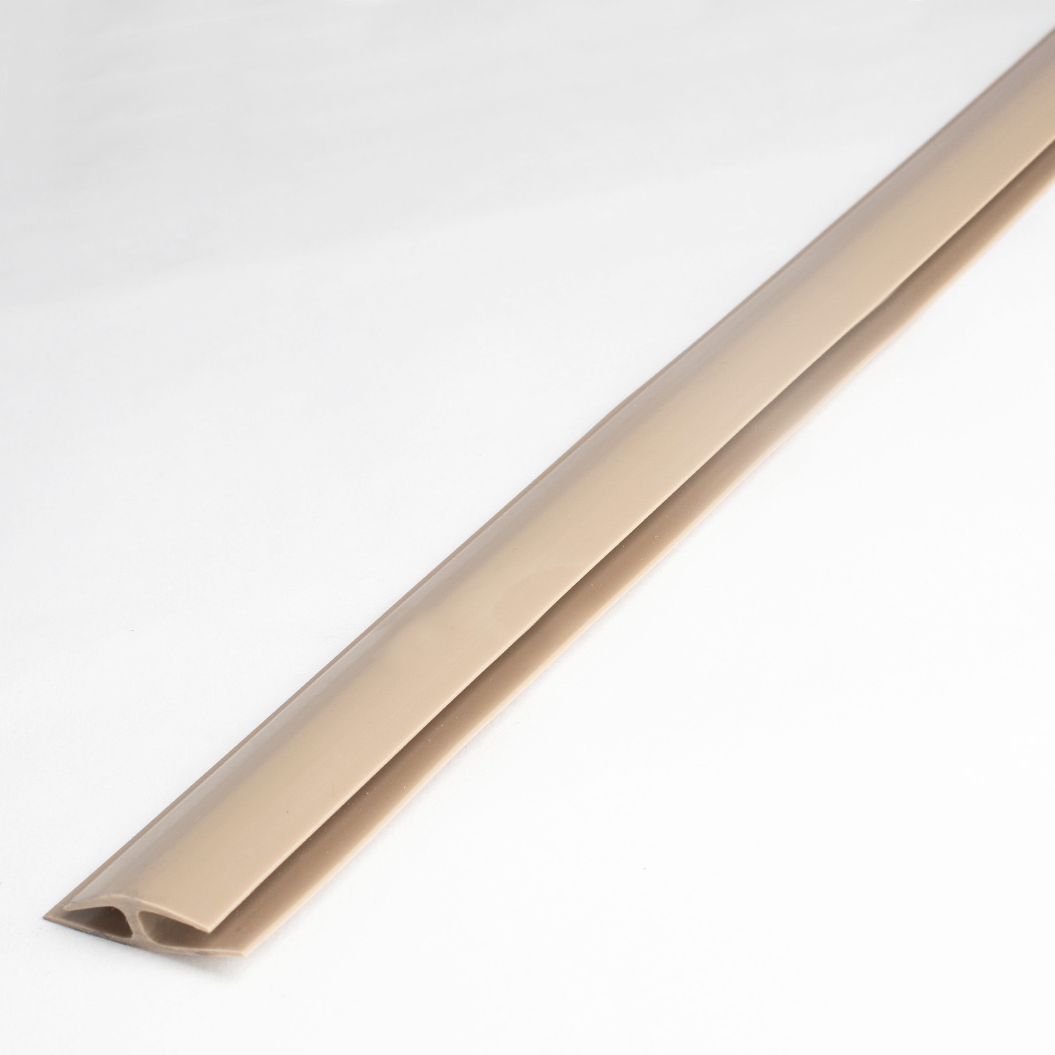 Profile de finition PVC | profilé d'arrêt épaiss. 6 mm | PVC souple | type 357