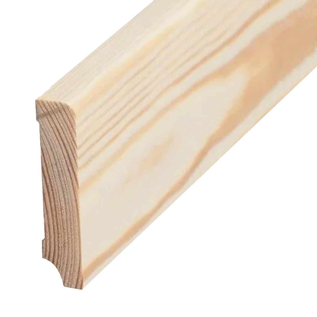 Plinthe en pin (massif) laqué clair (13 x 60 x 2500 mm) 320.1360.1 PROVISTON