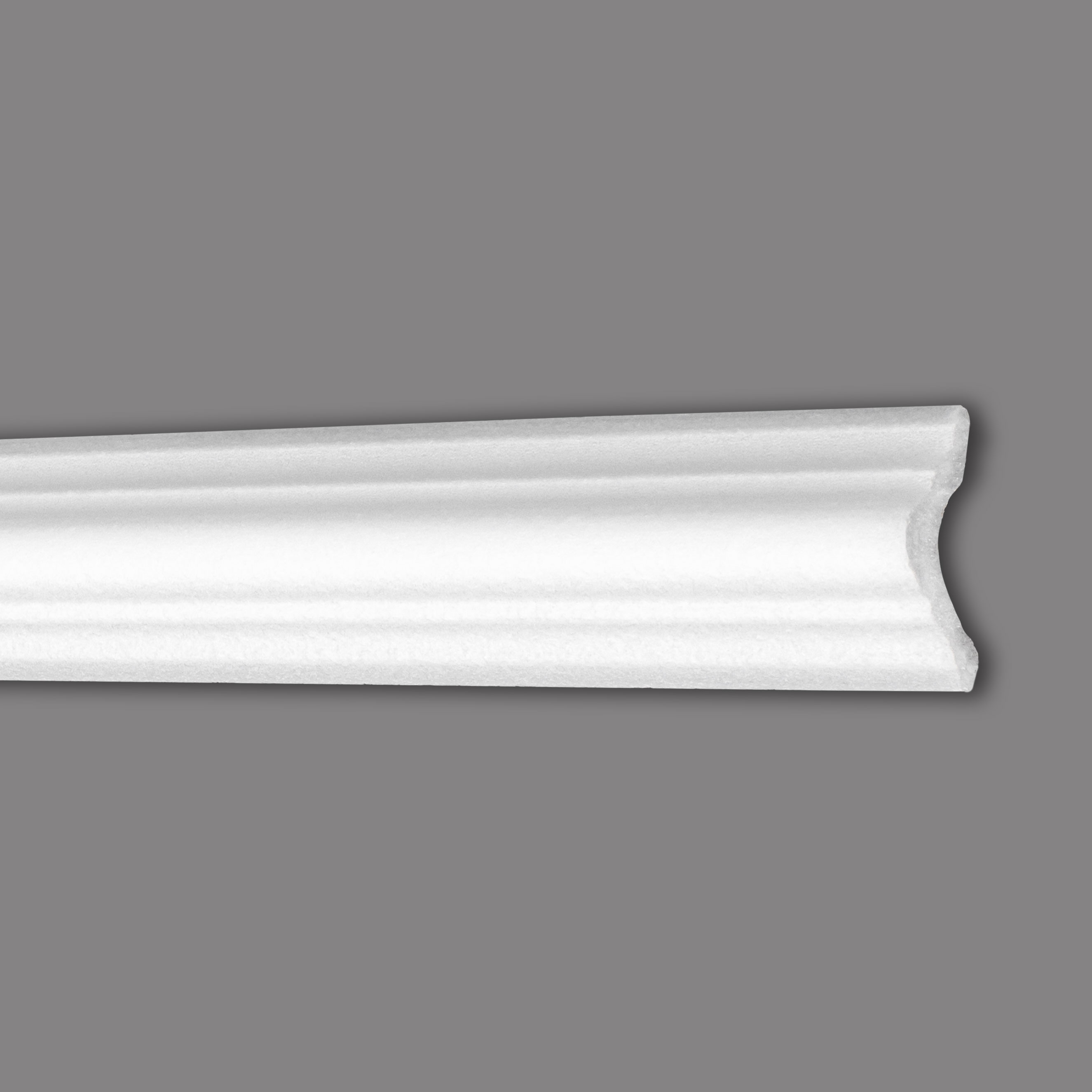 Wiesemann moulure Nantes 57 polystyrène 20 x 45 x 2000 mm moulure murale blanc