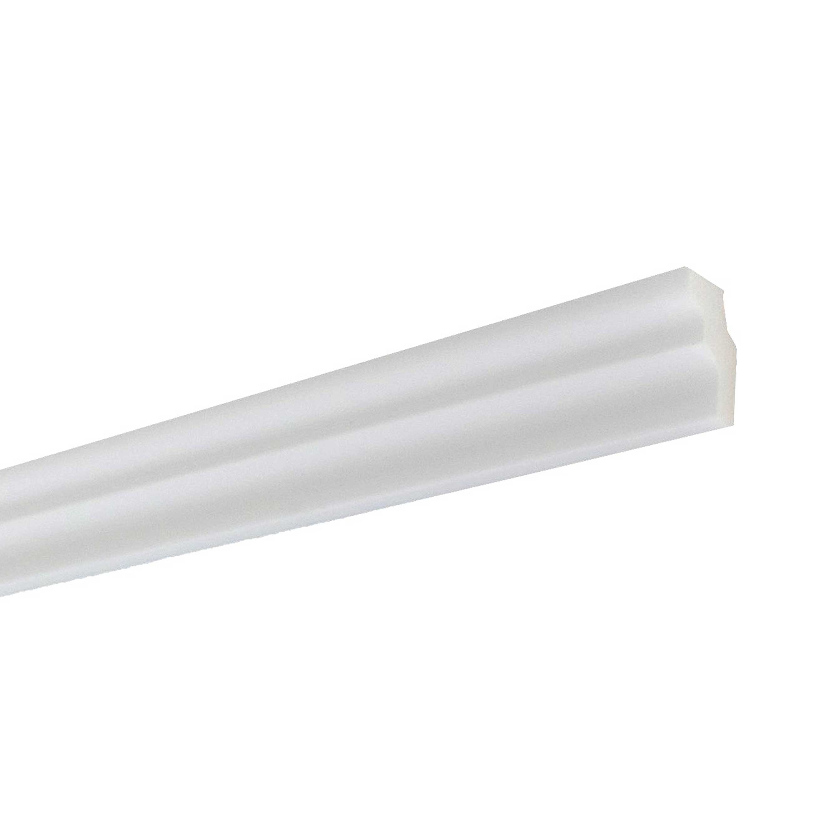 Moulure de plafond design NMC NOMASTYL E 17 x 25 mm polystyrène léger blanc