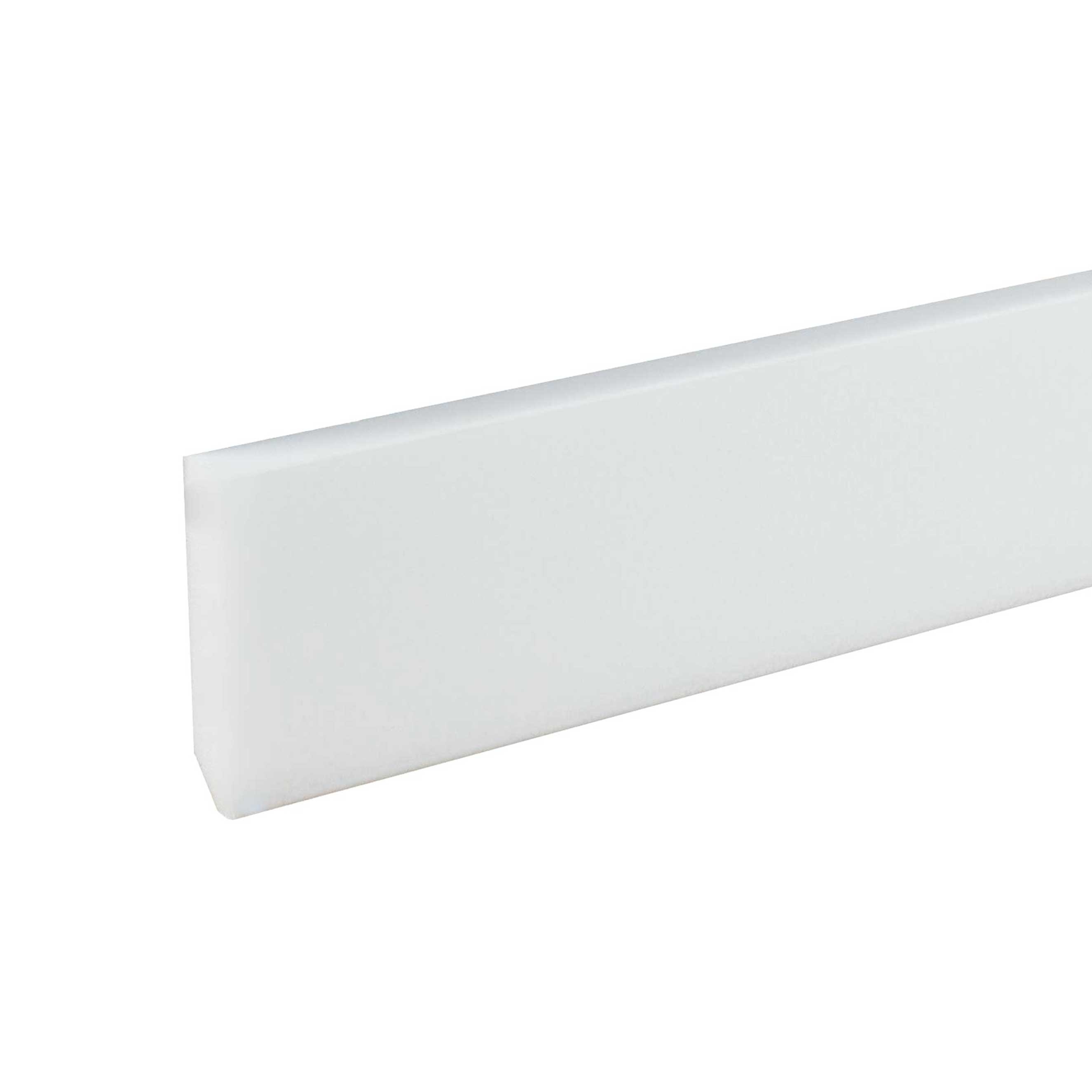 Plinthe chic NMC WALLSTYL FT2 13 x 58 mm polystyrène haute densité, résistant, imperméable blanc