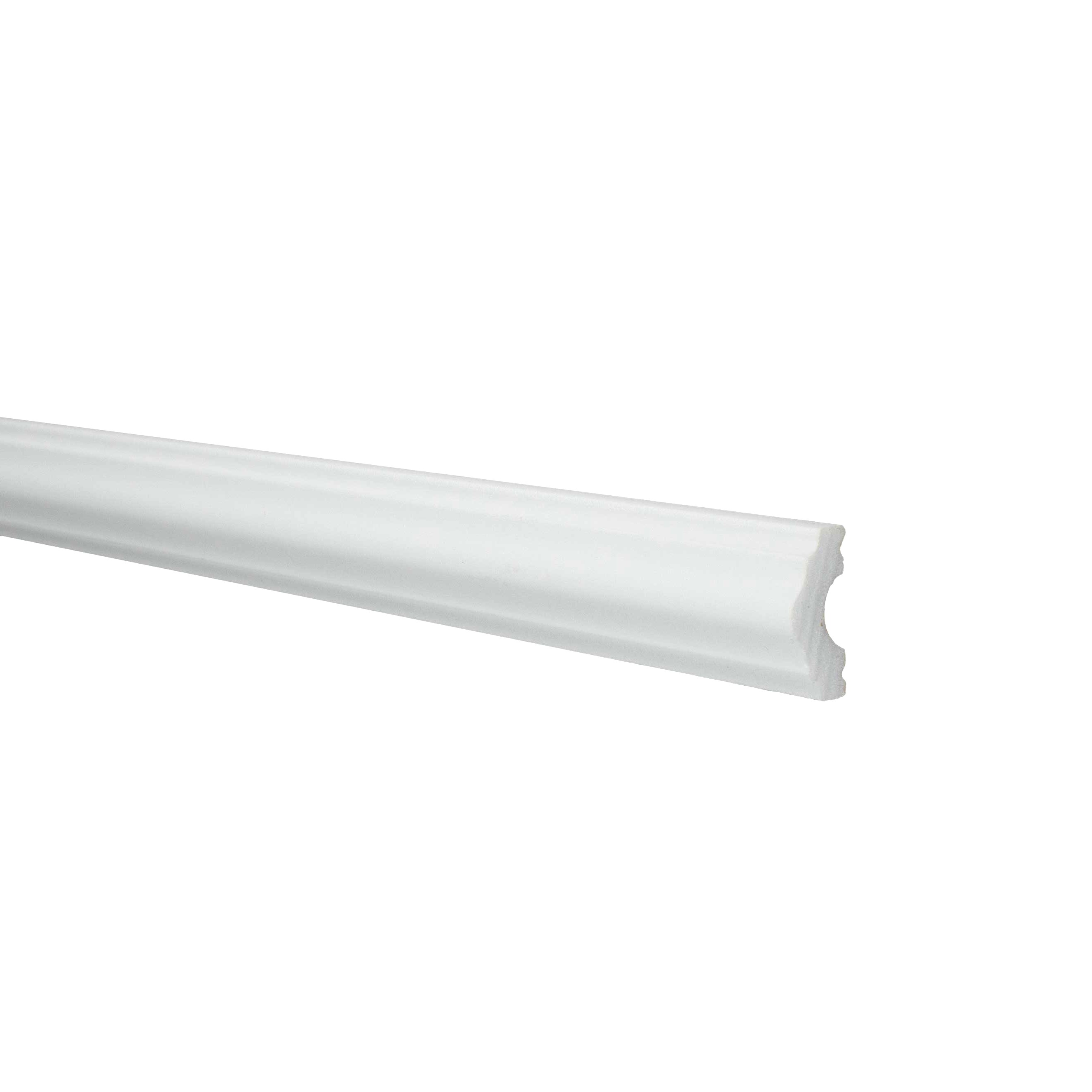 NMC Moulure décorative "Bâle" WL3 WALLSTYL® Moulure murale 15 x 40 x 2000 mm Polystyrène blanc