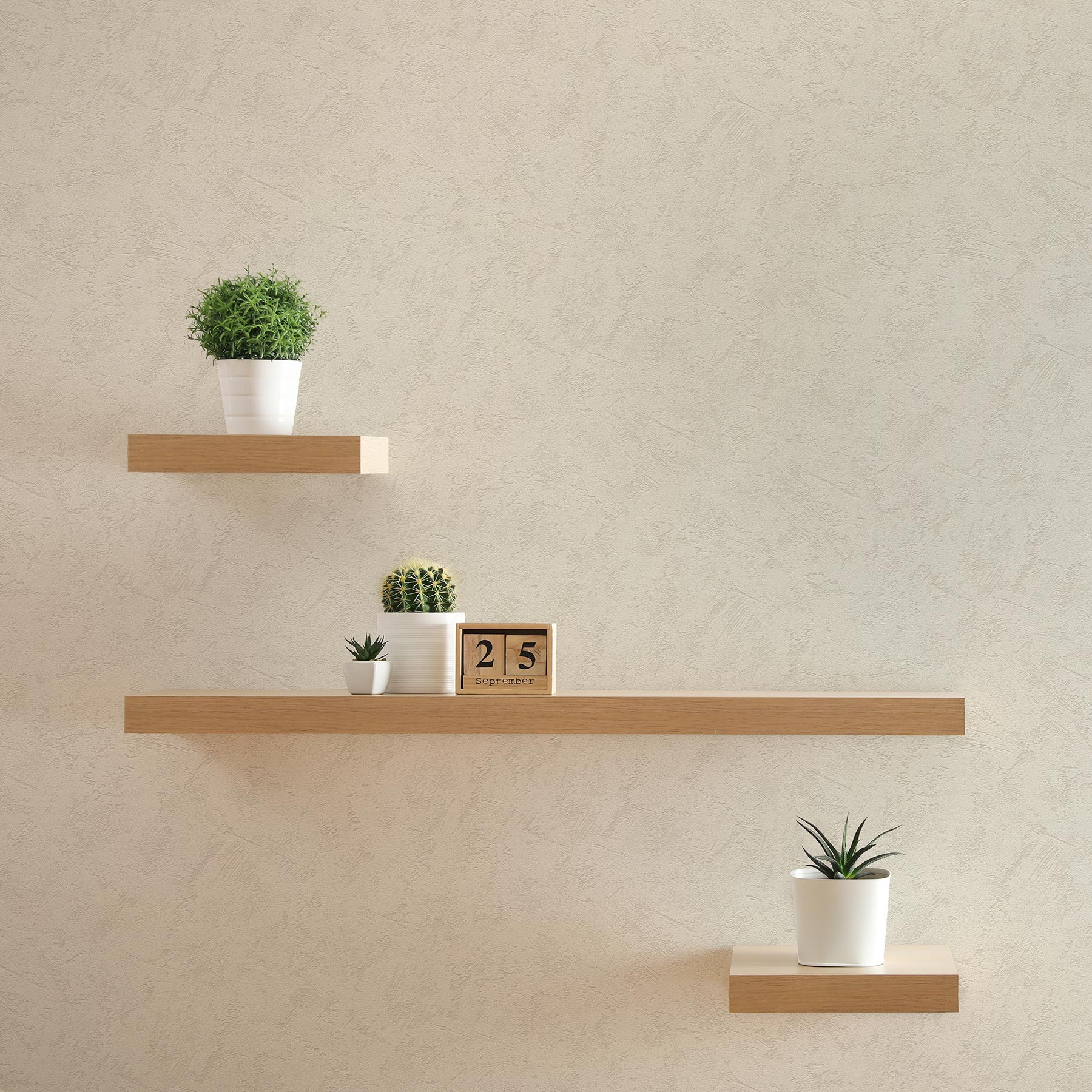 Tapete Uni M1-No.3698 | Papiertapete | Beige | Tapete Einfarbig | Unitapete