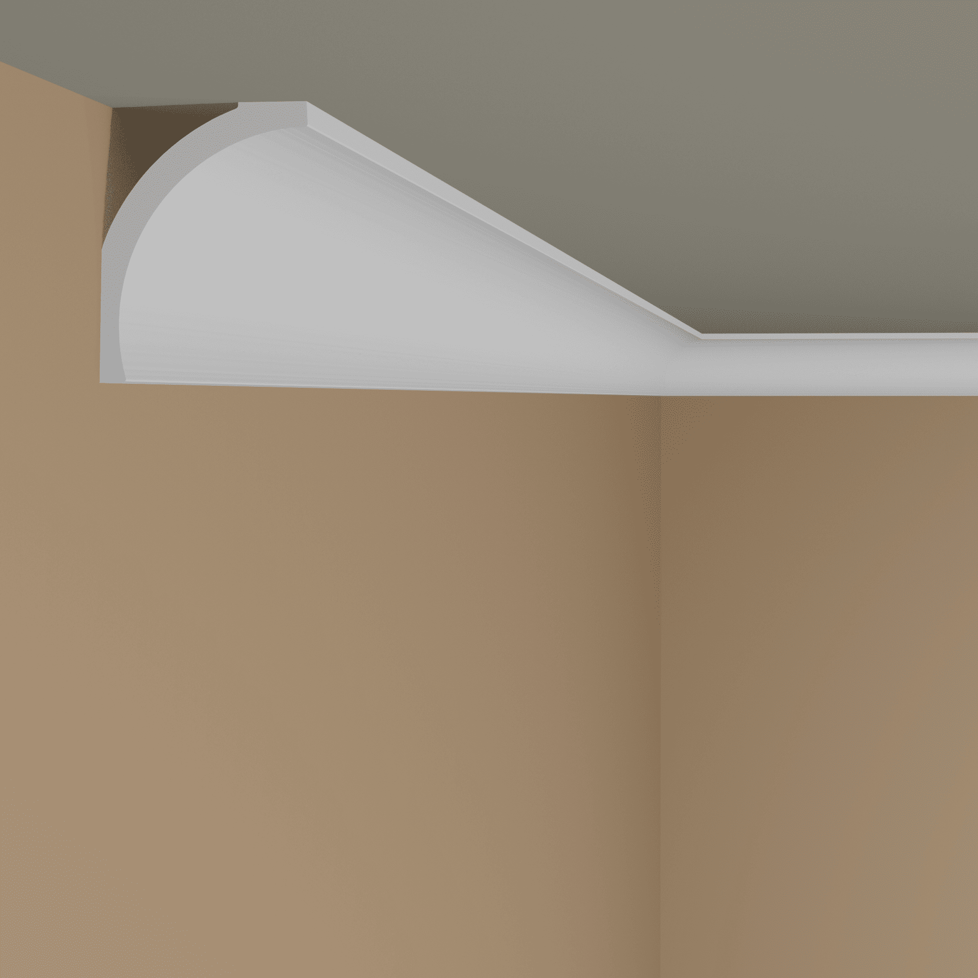 NMC moulure B1 NOMASTYL 78 x 66 x 2000 mm polystyrène blanc moulure de plafond