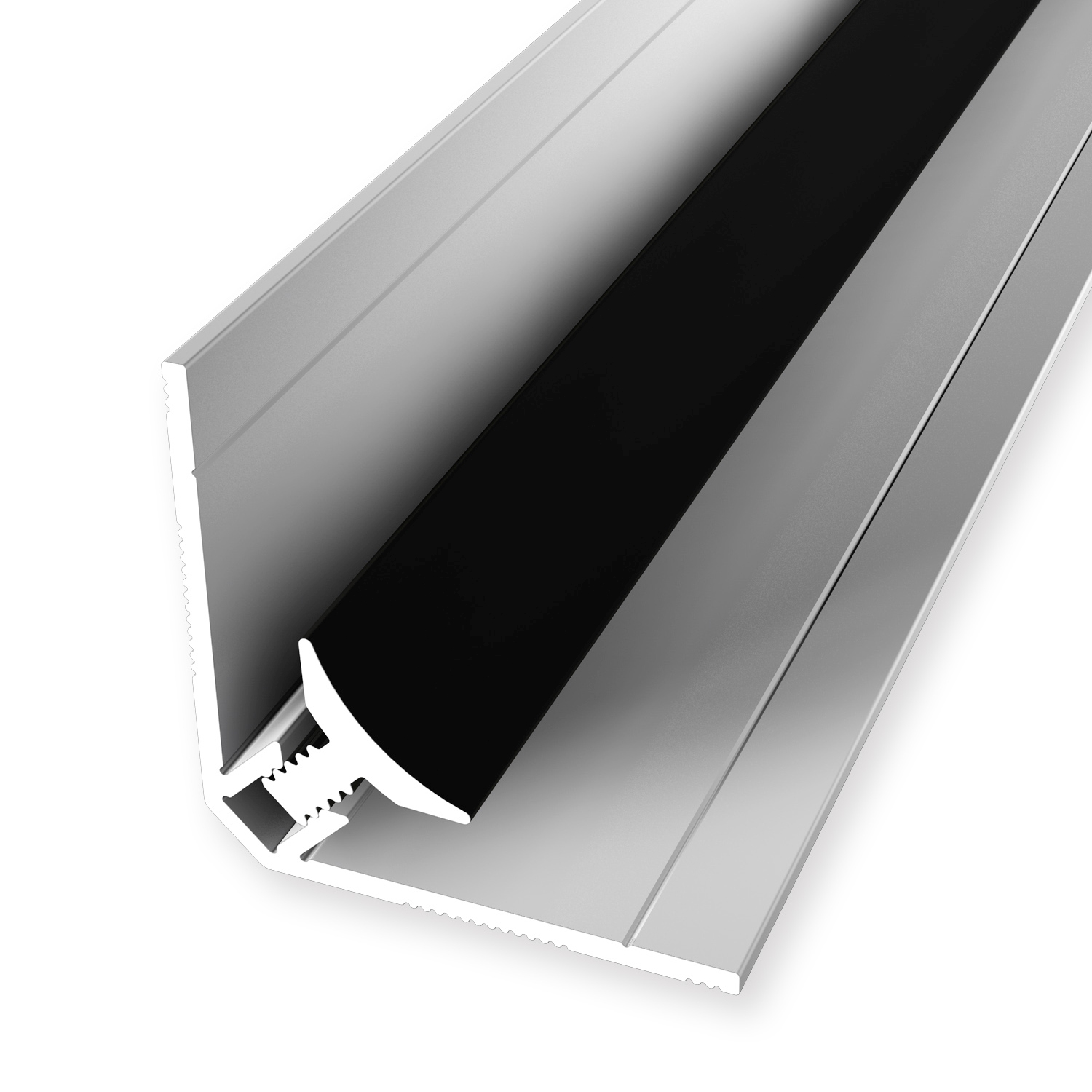 Profilé mural 30 x 30 x 2600 mm Aluminium Baguette d'angle Lisse Différentes couleurs Küberit