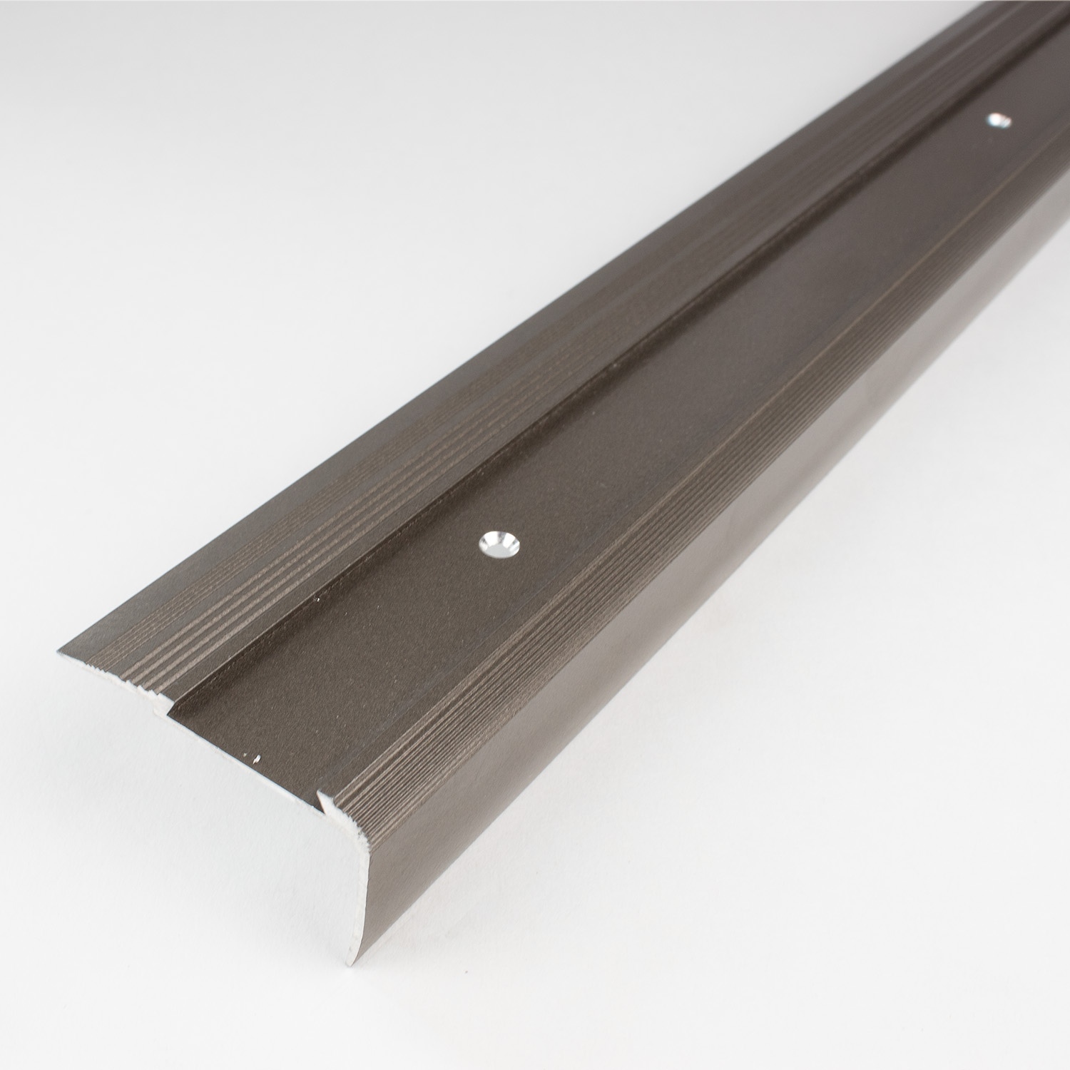 Nez de marche | cornière 27 x 58 mm | alu | résistant à l'abrasion finition spéciale