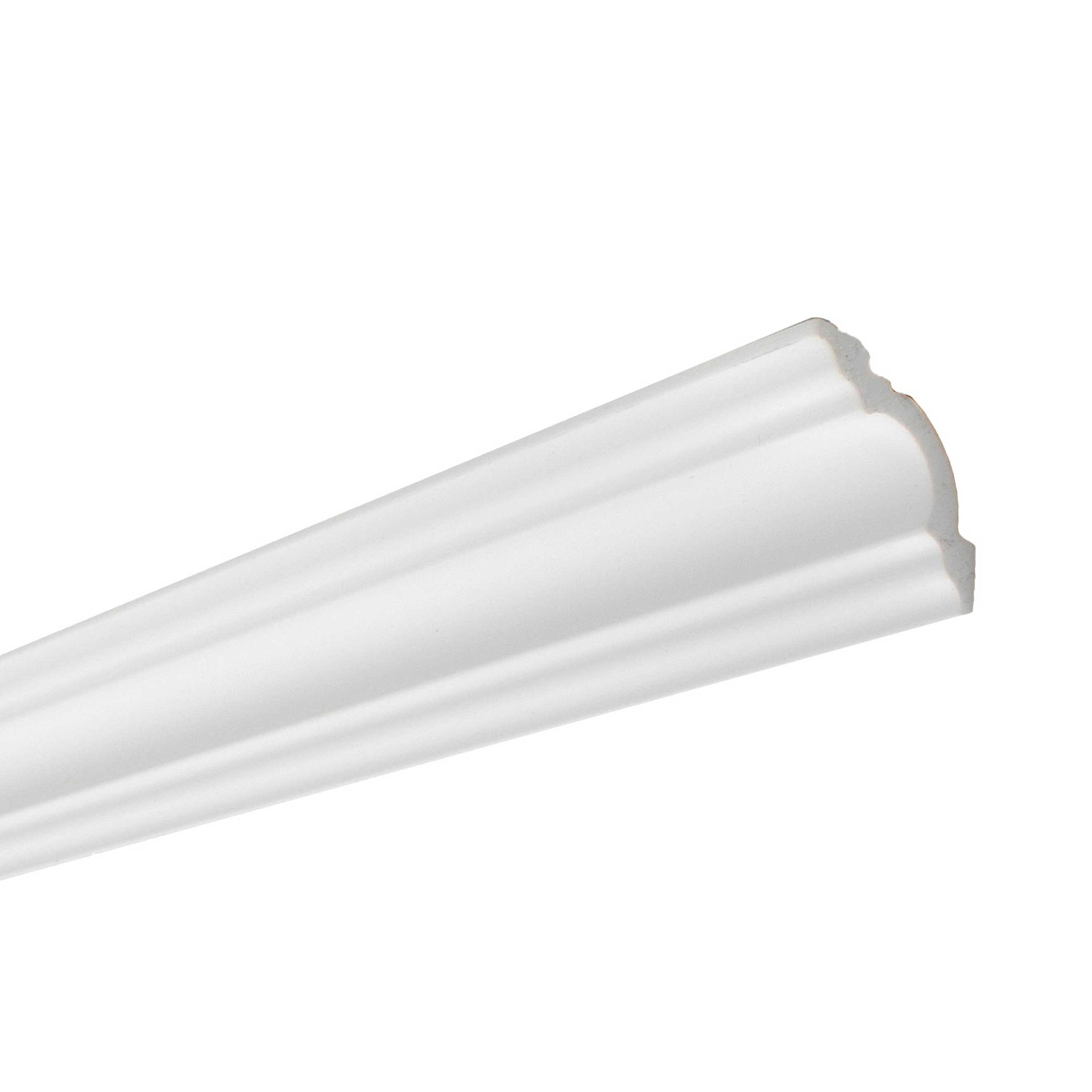 Moulure de plafond nouvelle NMC NOMASTYL A2 50 x 50 mm polystyrène léger blanc