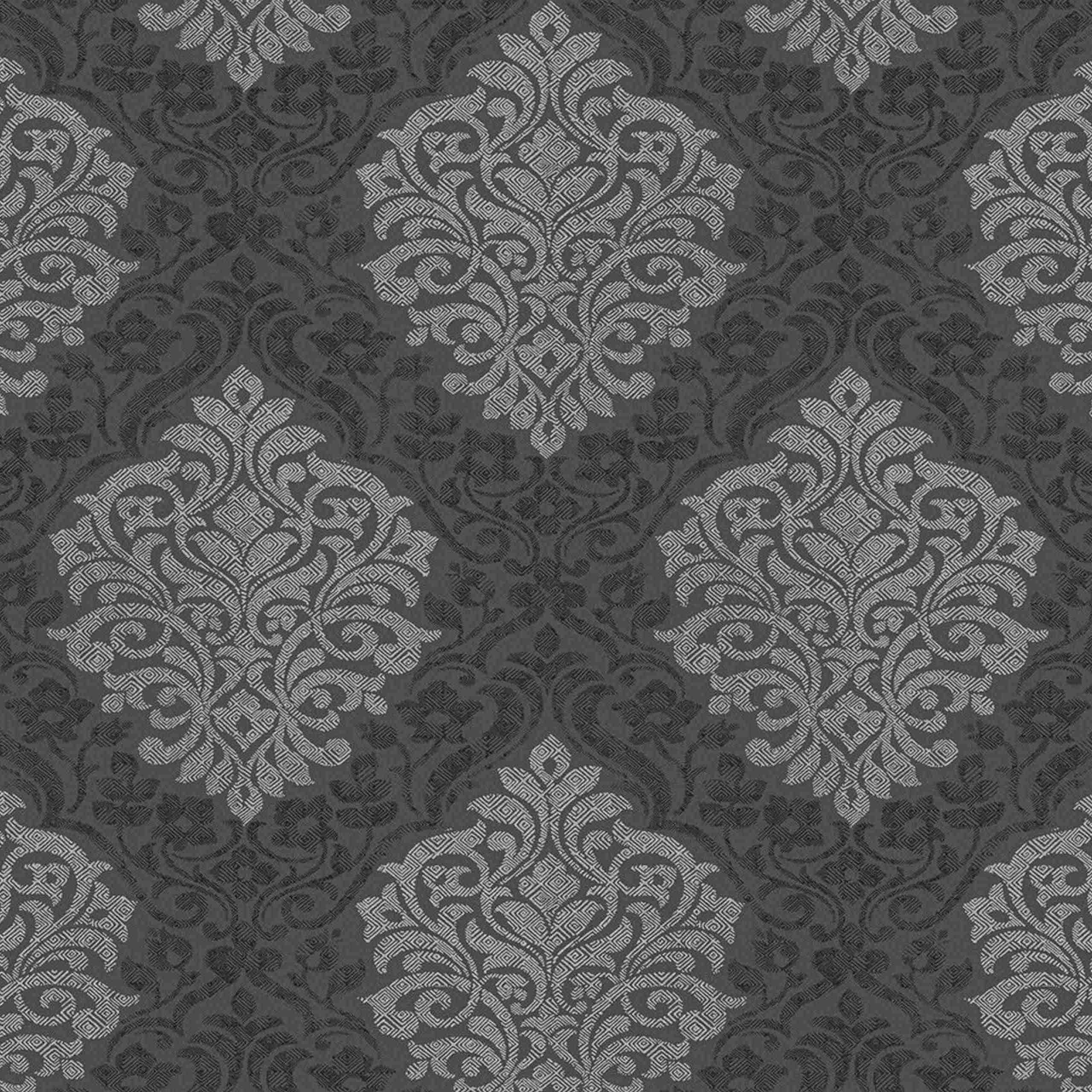 A.S. Creation Alpha | 324804 | papier peint intissé baroque | 0.53 m x 10.05 m | gris
