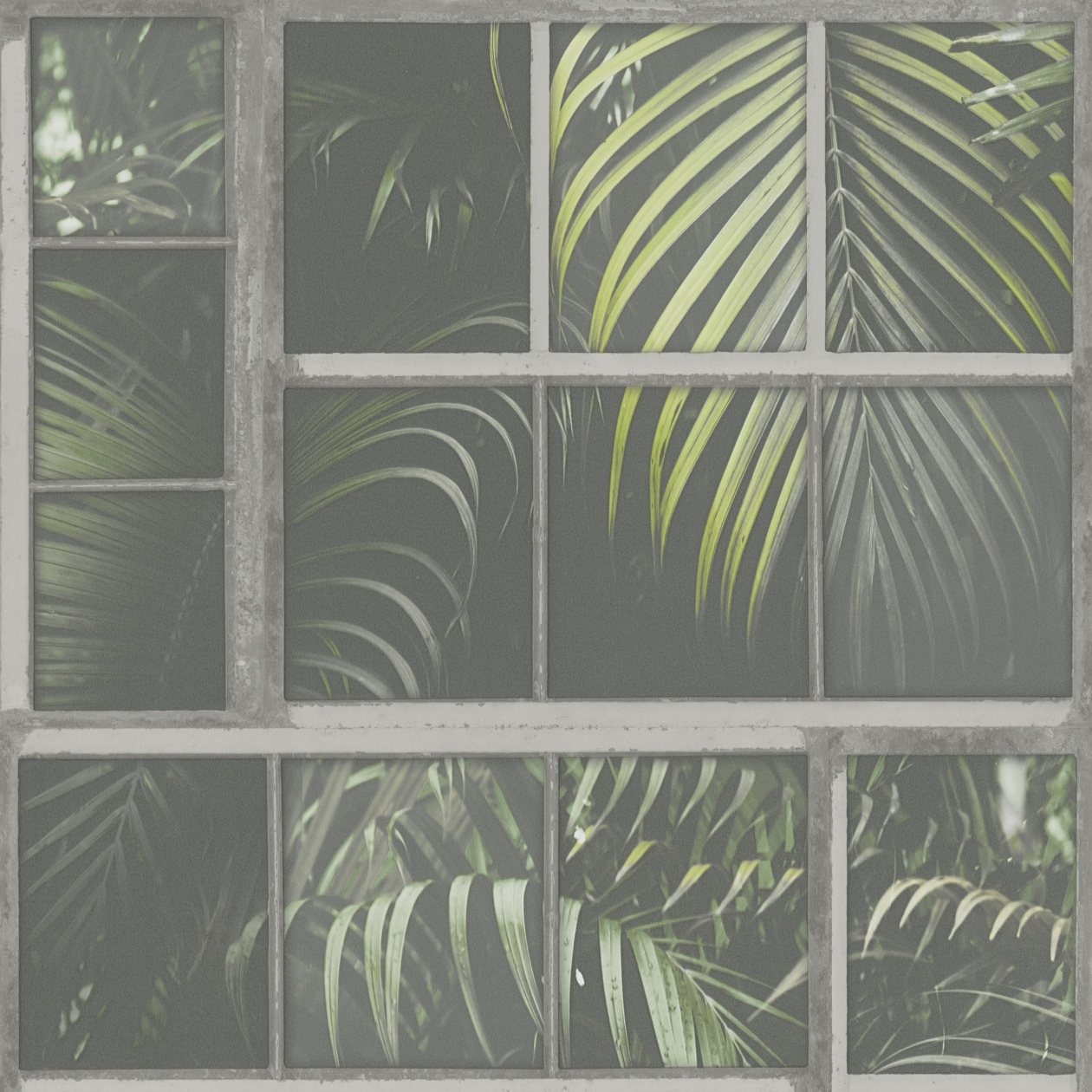 A.S. Creation Industrial | 377402 | papier peint intissé floral | 0.53 m x 10.05 m | gris