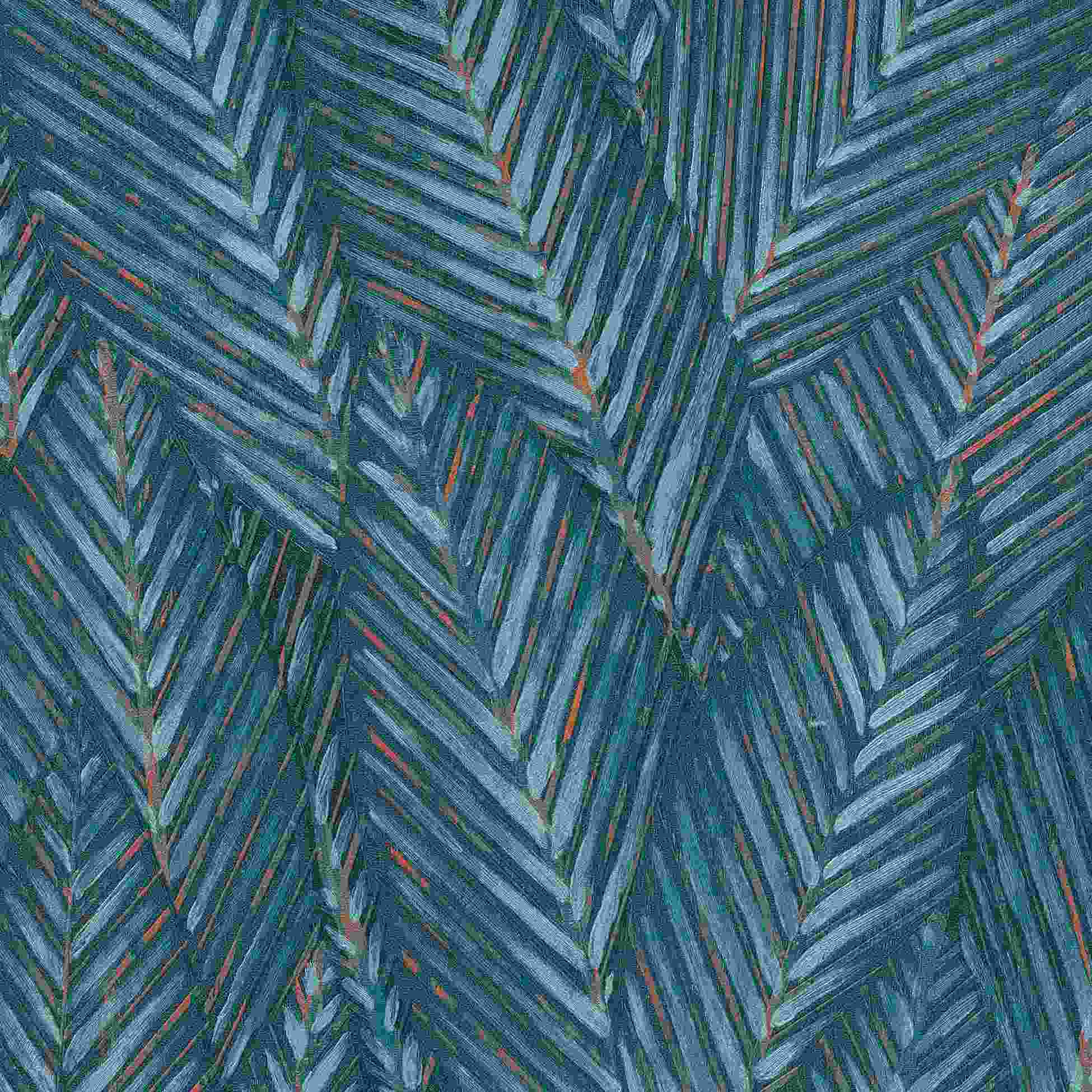 Erismann | Martinique | 10391-19 | Papier peint intissé | motifs / dessins | 0.53 x 10.05 m | Bleu