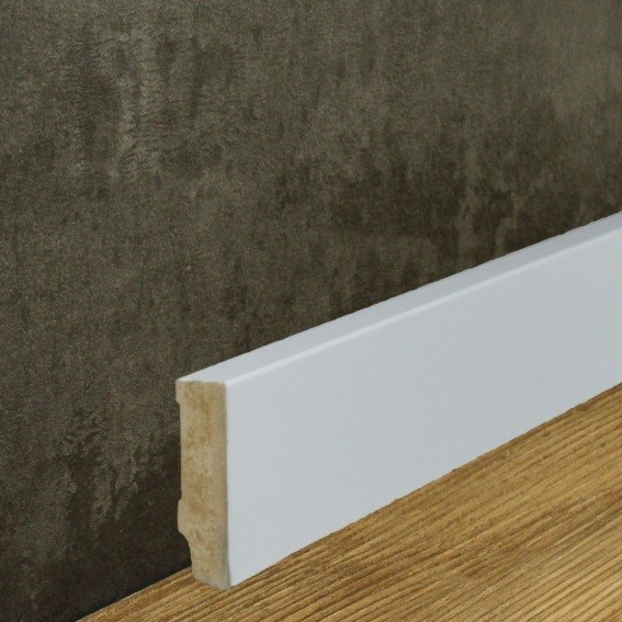 Plinthe "Hamm" 721.1640 MDF 16 x 40 x 2500 mm Blanc Plinthe PROVISTON