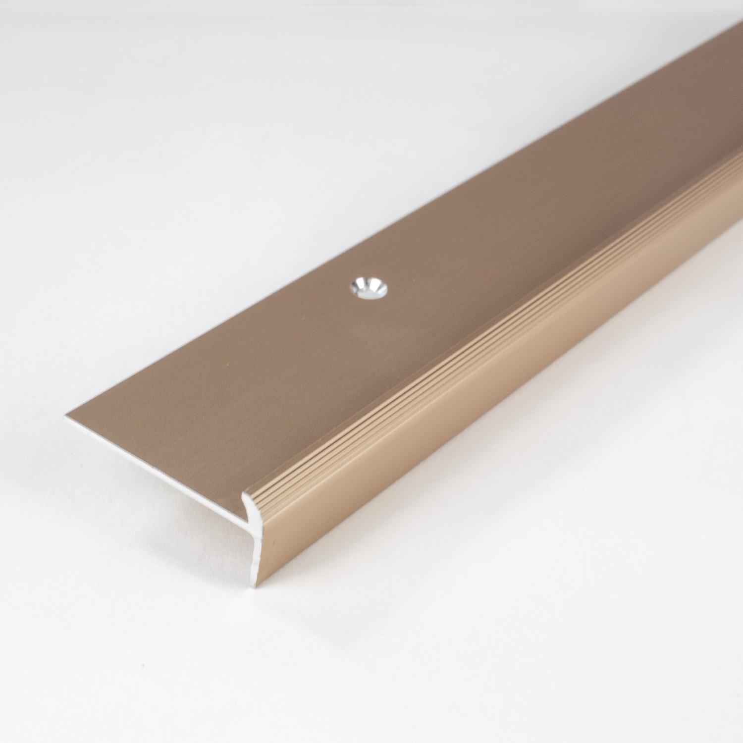 Nez de marche | cornière | ajustable | aluminium anodisé
