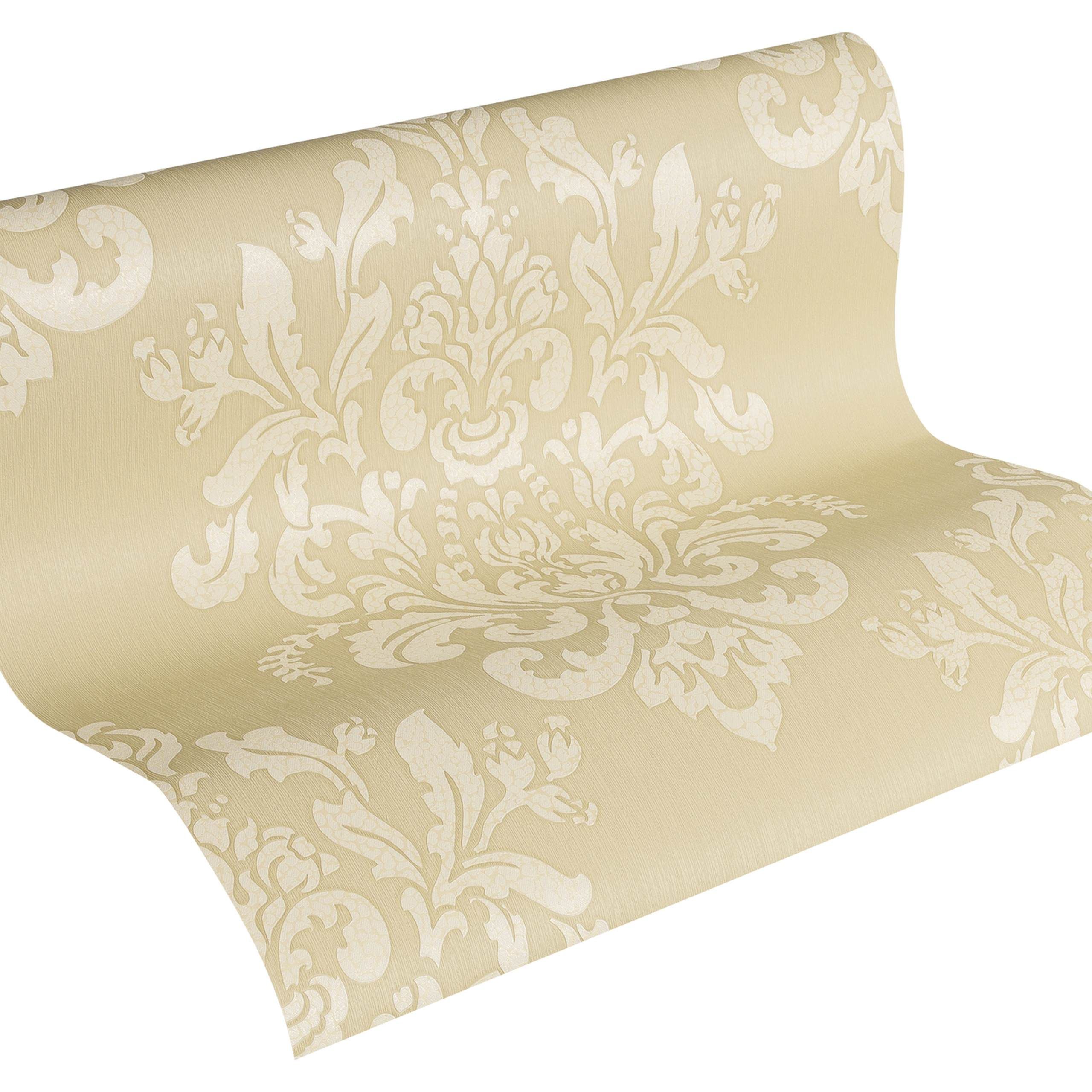 A.S. Creation Hermitage 10 | 341433 | papier peint intissé baroque | 0.53 m x 10.05 m | beige