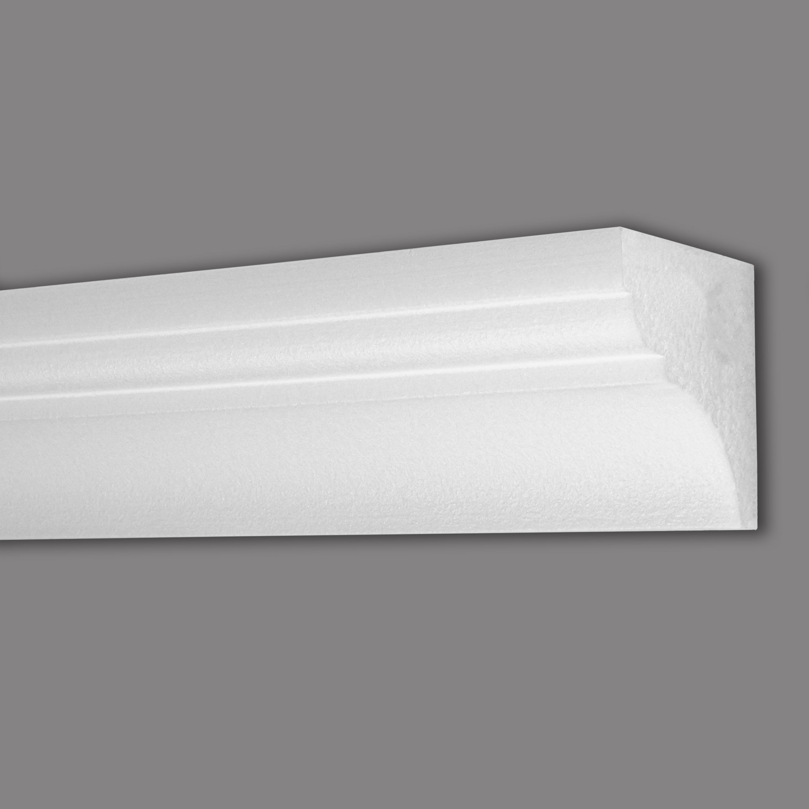 Corniche cache rideaux | 75 x 75 mm | polystyrène 