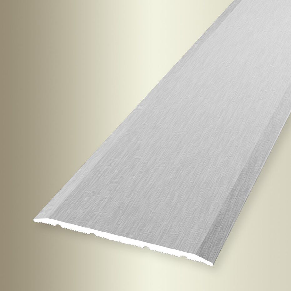 PROVISTON | Barre de seuil | Largeur:60 mm | H:0 - 99 mm | Longueur:1000 mm | Alu anodisé | Lisse