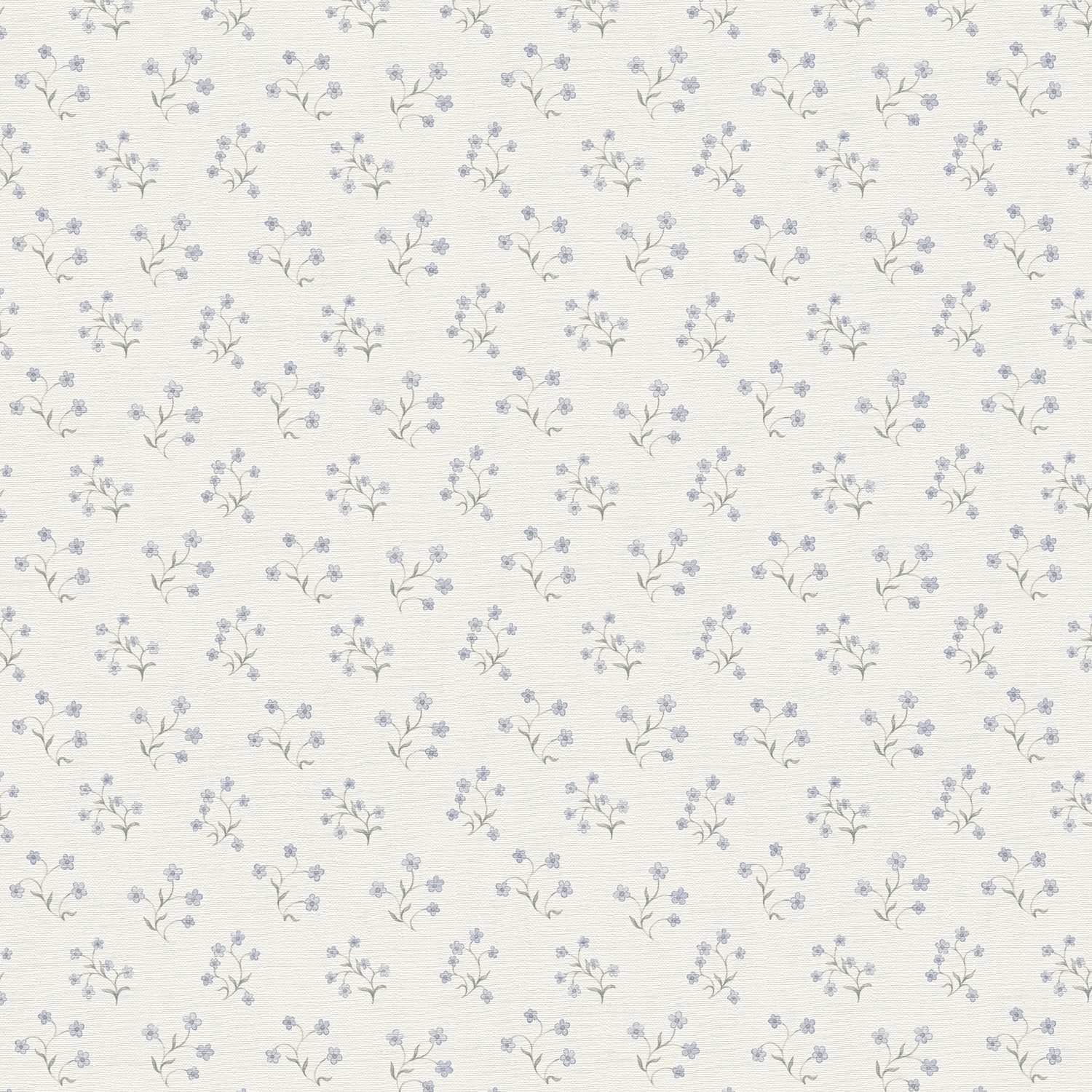A.S. Creation | Maison Charme | 390741 | Papier Peint Intissé | Floraux | 10.05 x 0.53 m | Blanc