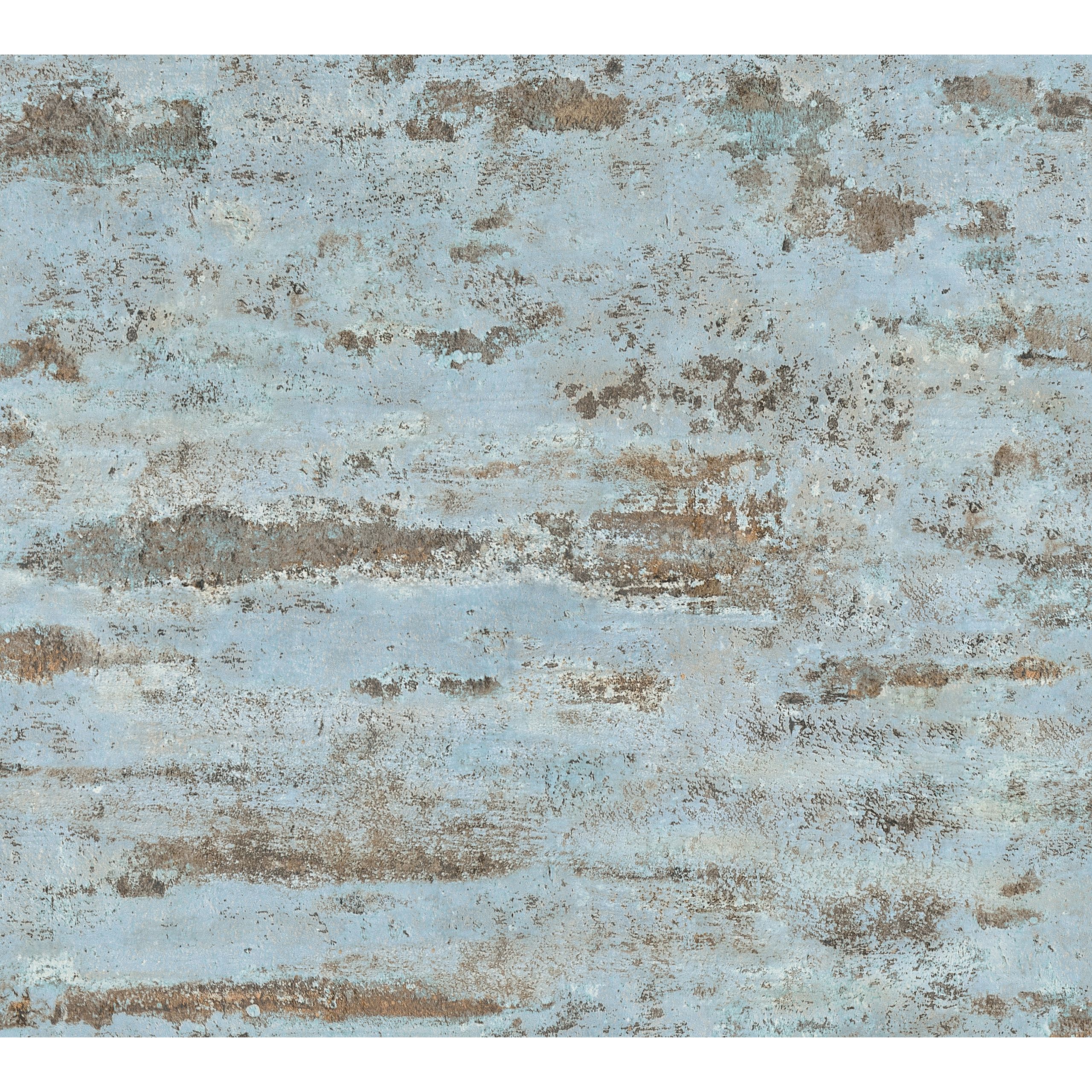 A.S. Creation Neue Bude 2.0 Edition 2 | 374153 | papier peint intissé uni | 0.53 m x 10.05 m | bleu