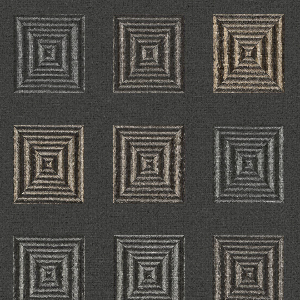 A.S. Creation Ethnic Origin | 371724 | papier peint intissé vintage | 0.53 m x 10.05 m | noir