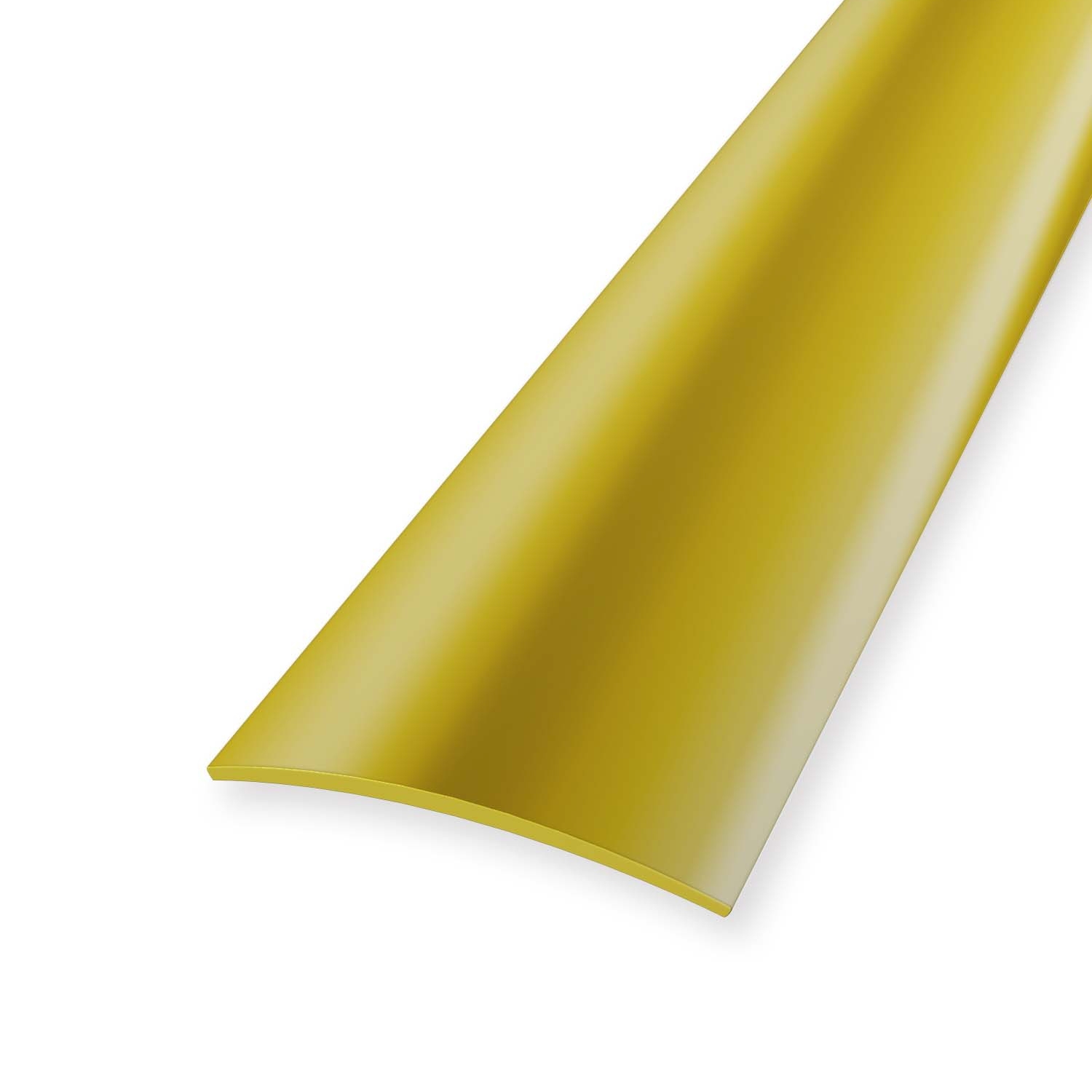 Barre de seuil 3 x 30 x 1000 mm Laiton Poli Profilé de transition lisse Autoadhésif Küberit