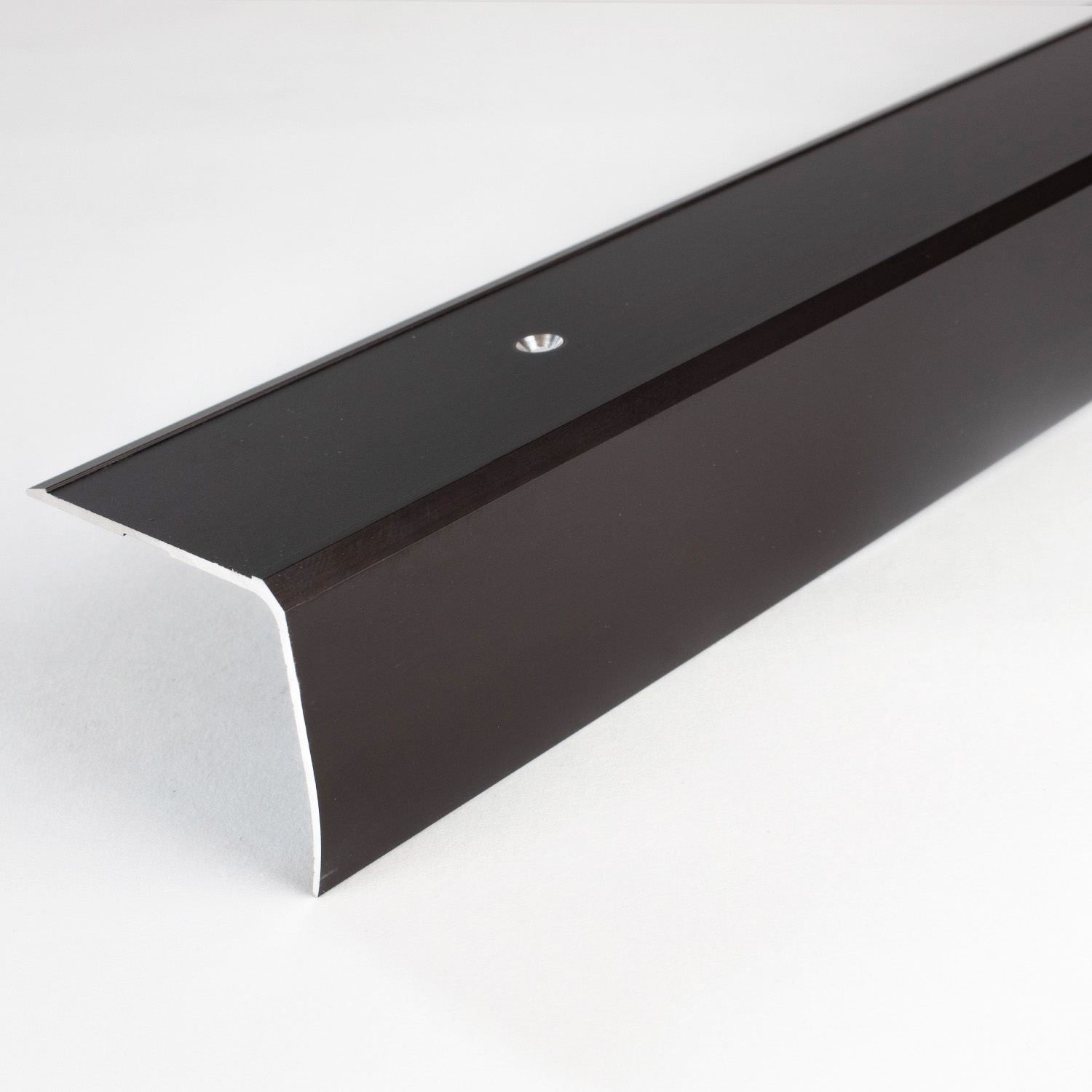 Cornière | nez de marche 50 x 43 mm | pour insert antidérapant | aluminium anodisé | type 374