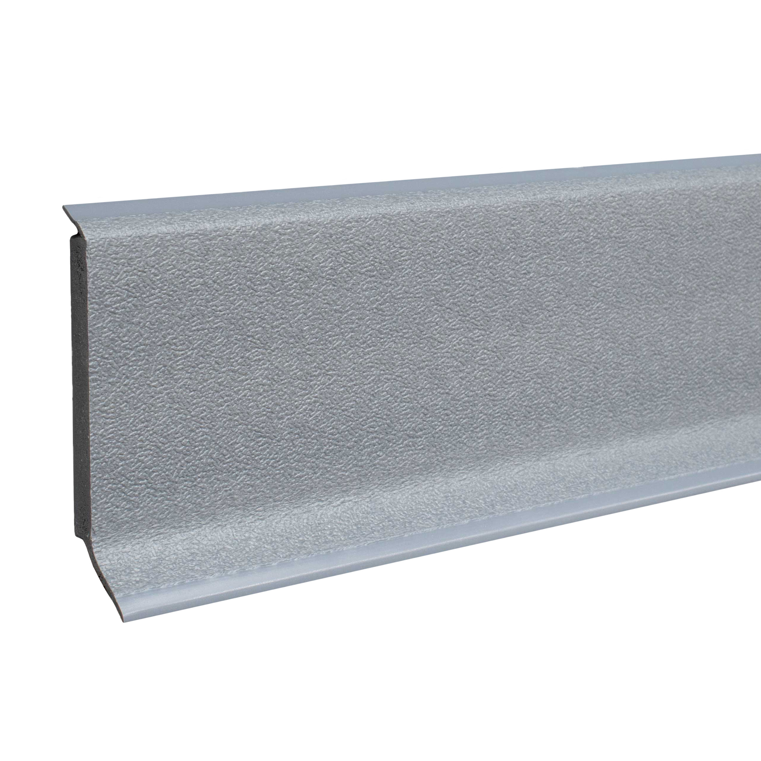 Plinthe "Rimini" PVC expansé 12.8 x 60 x 2500 mm Lèvre souple teintée PROVISTON