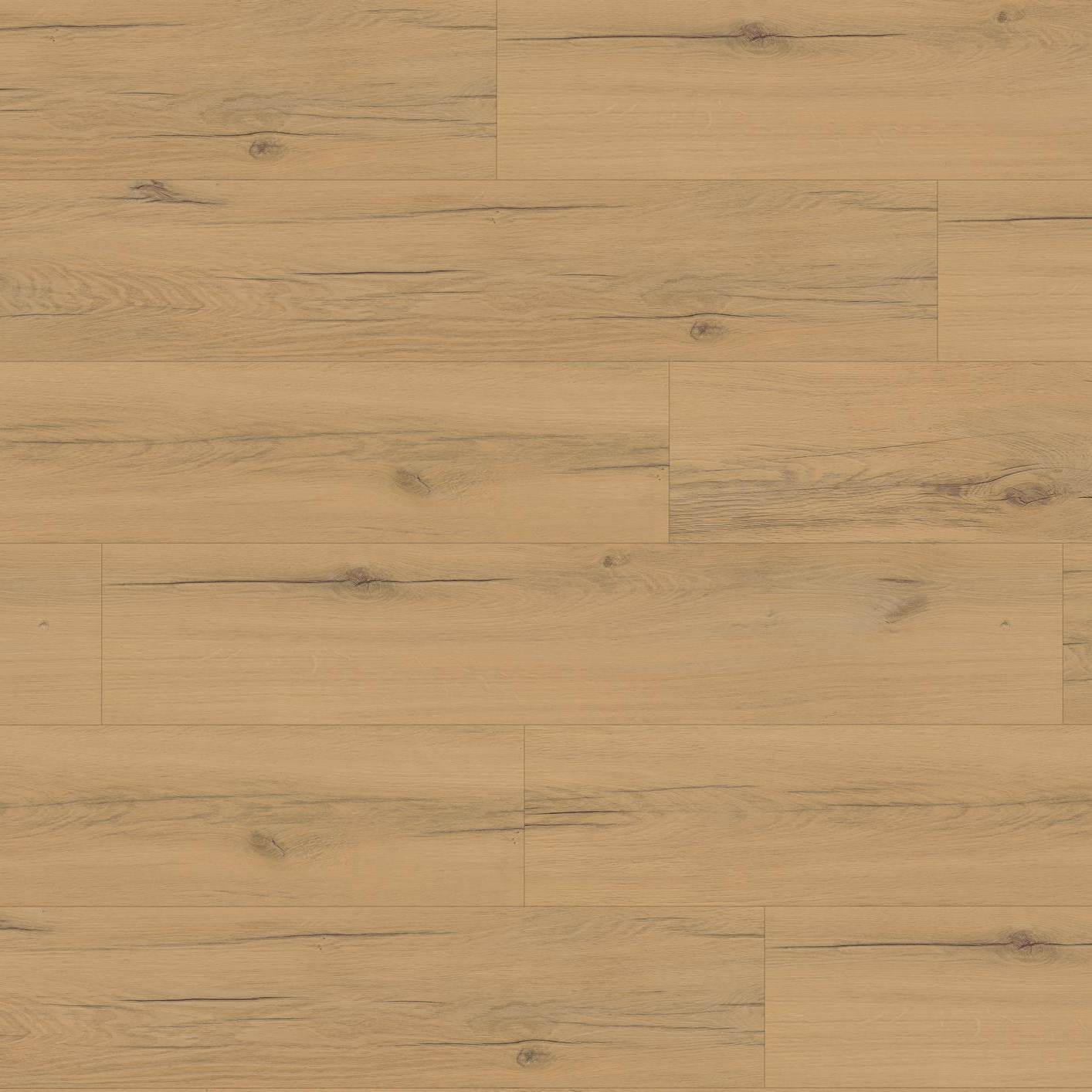 Sol vinyle PVC rigide Revêtement de sol design 1220x225x5mm PVC clipsable Parquet Chêne