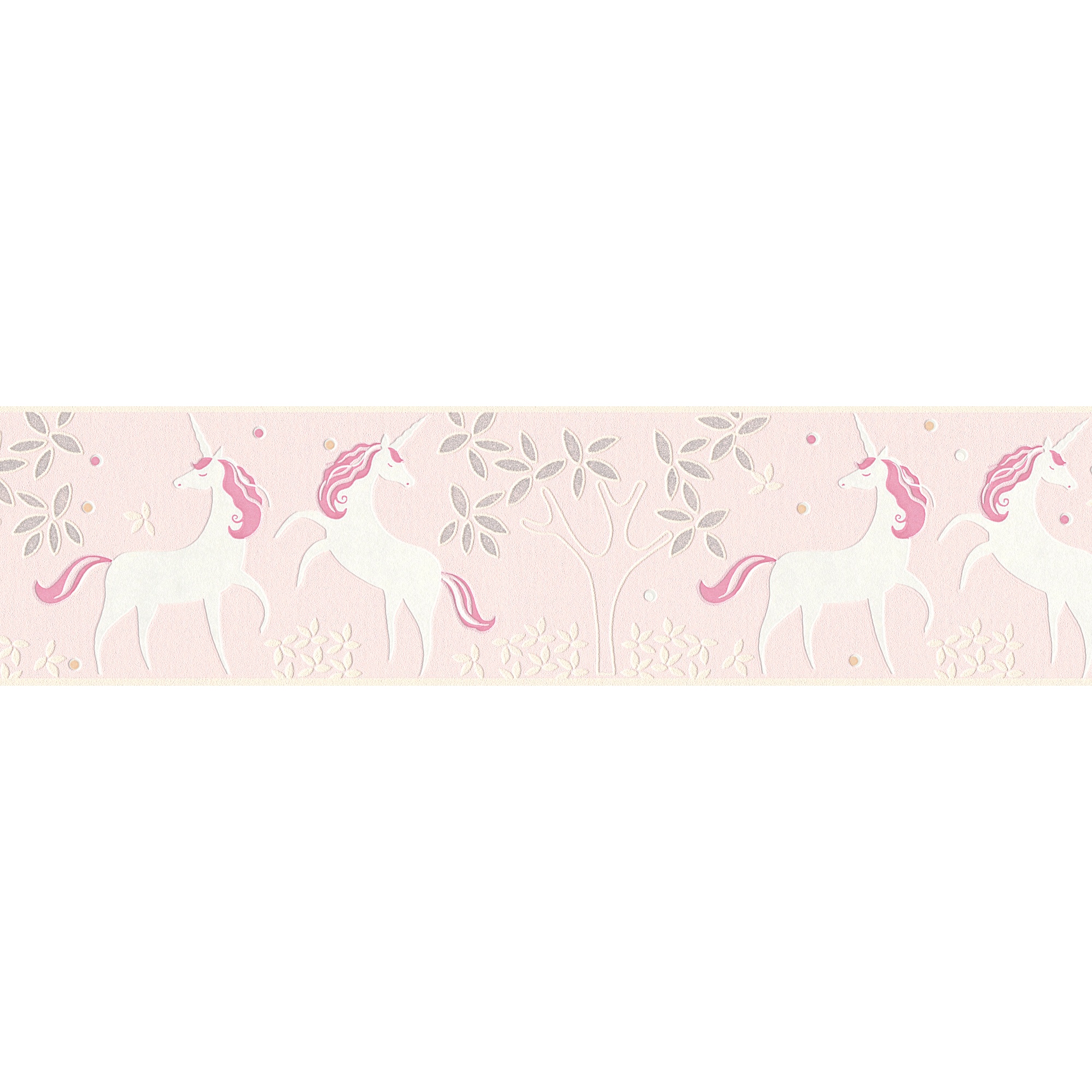 A.S. Creation Boys & Girls 6 | 369903 | frise en papier peint intissé | 0.13 m x 5 m | rose