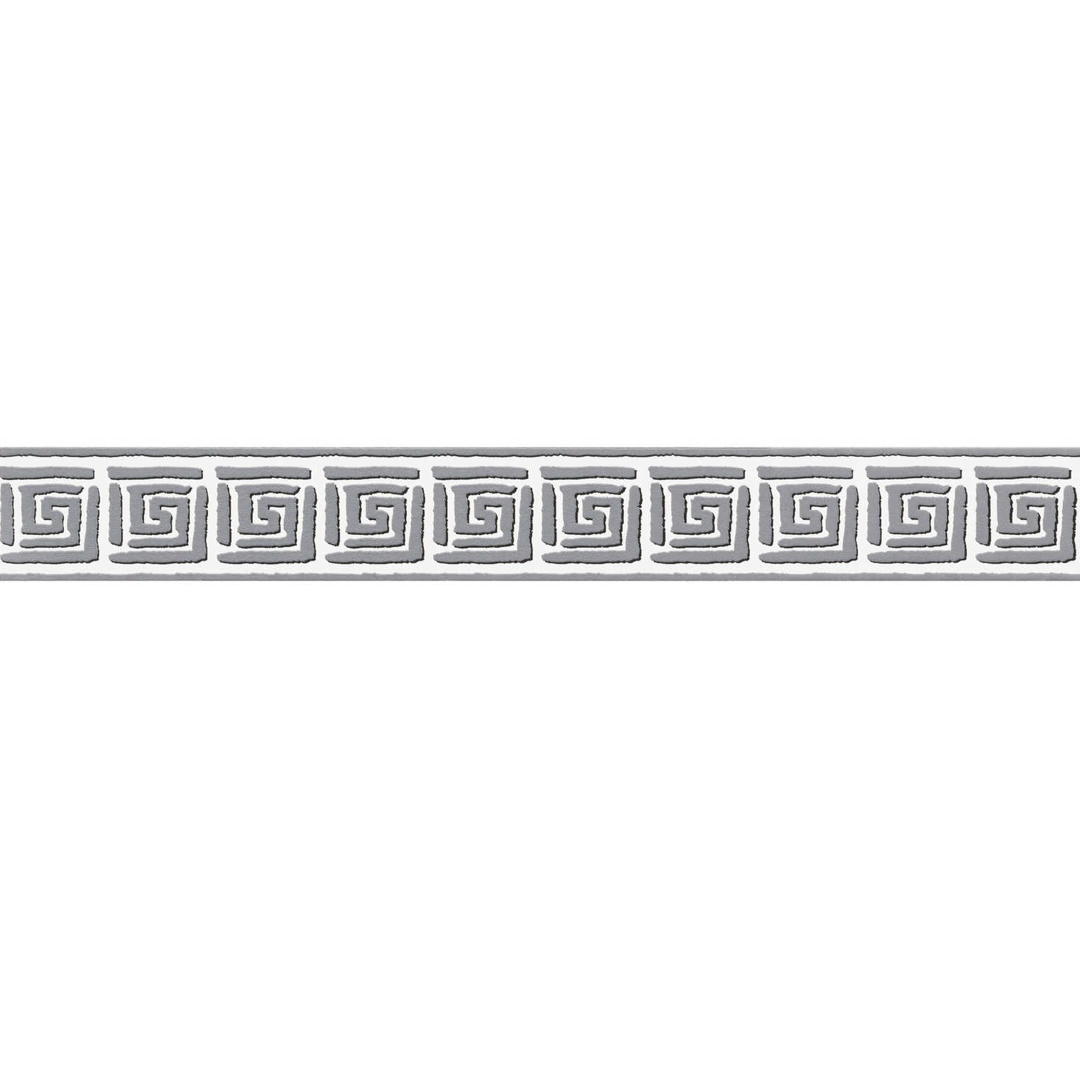 A.S. Creation Only Borders 9 | 936461 | frise en papier peint intissé | 0.05 m x 5 m | gris
