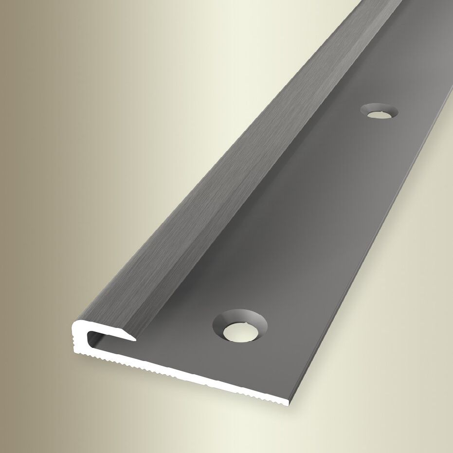Profil d'arrêt | 30 x 3 x 2500 mm | profilé en alu | profilé de finition | Bonne qualité | Lisse