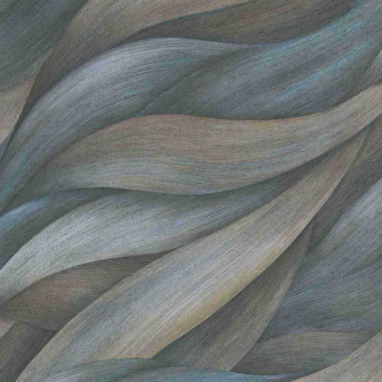 Erismann | Casual Chic | 10257-08 | Papier peint intissé | Rayures | 0.53 x 10.05 m | Bleu