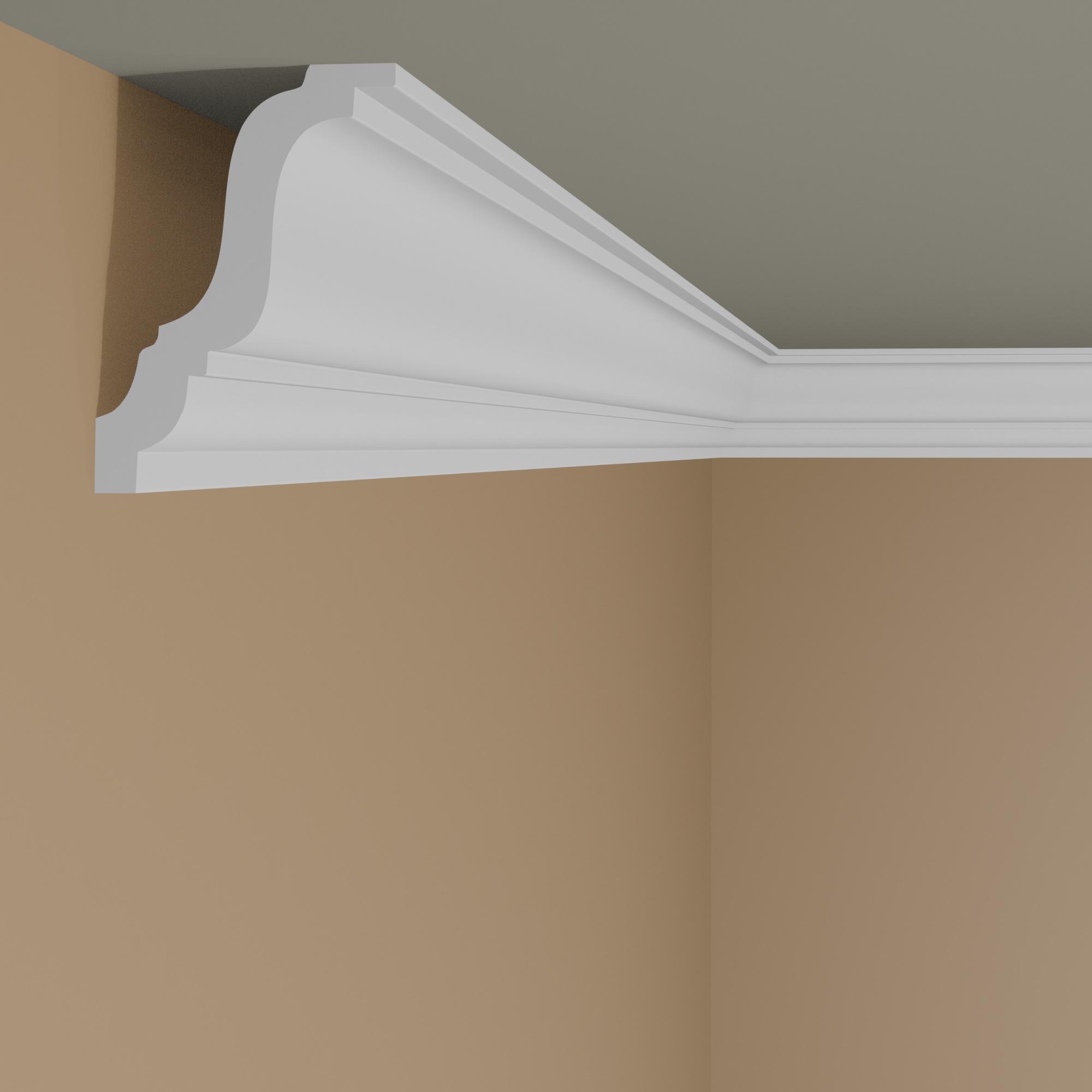 Moulure de plafond noble | 85 x 120 mm | polystyrène 