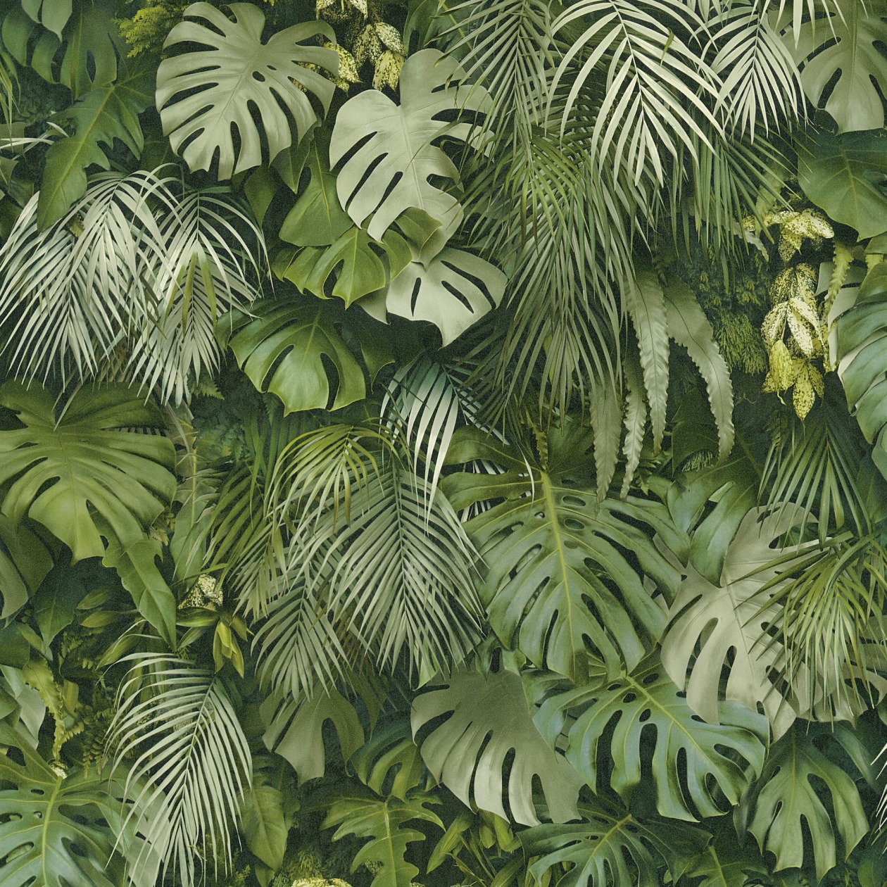 A.S. Creation Greenery | 372802 | papier peint intissé nature | 0.53 m x 10.05 m | vert