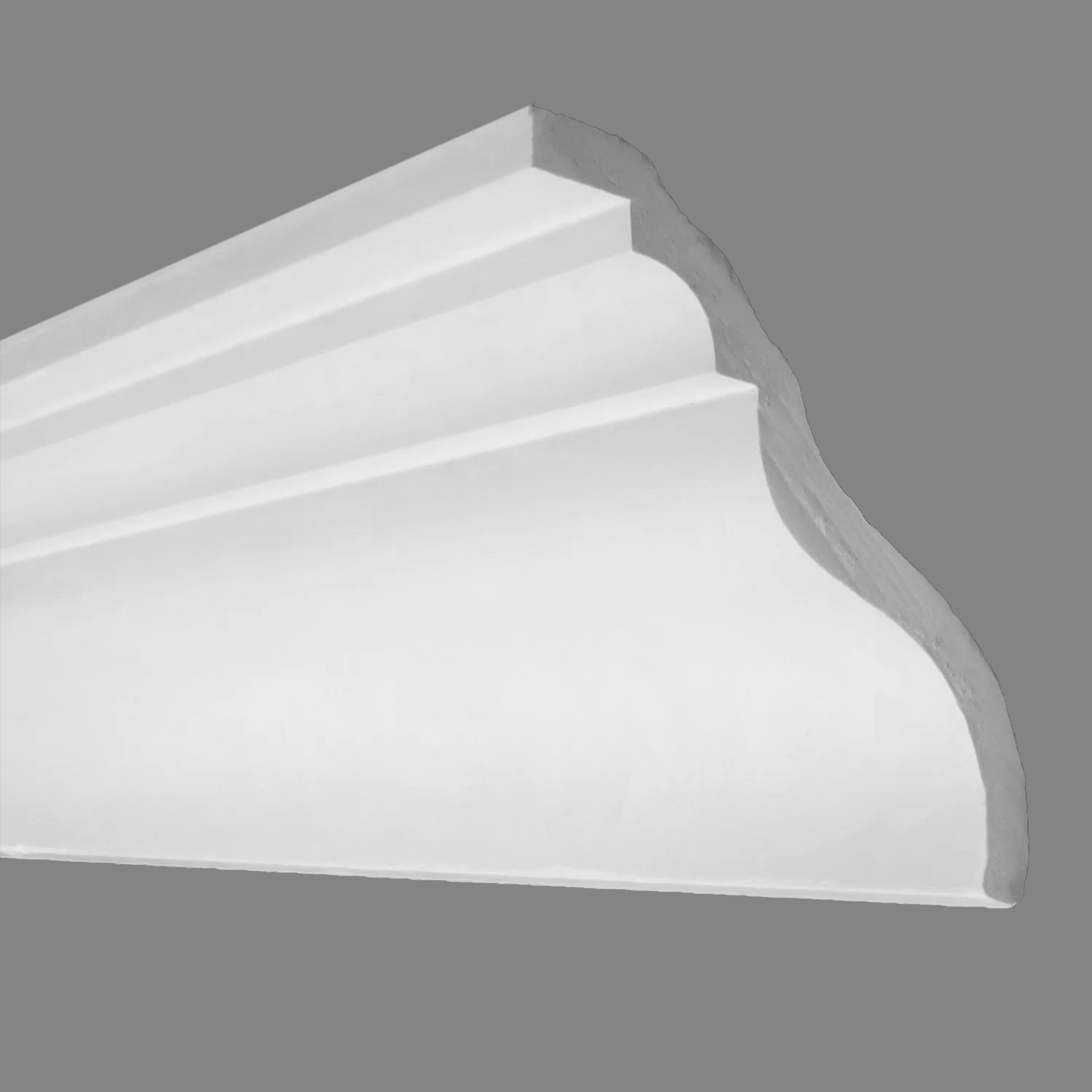 PROVISTON moulure en plâtre Coblence Véritable stuc en plâtre 95 x 105 x 1165 mm moulures en plâtre