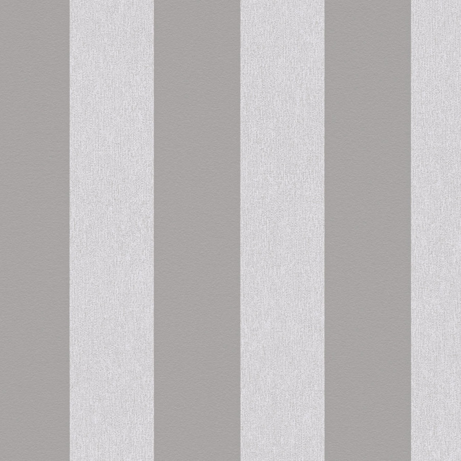 A.S. Creation | Attractive 2 | 390293 | Papier Peint Intissé | Rayures | 10.05 x 0.53 m | Gris