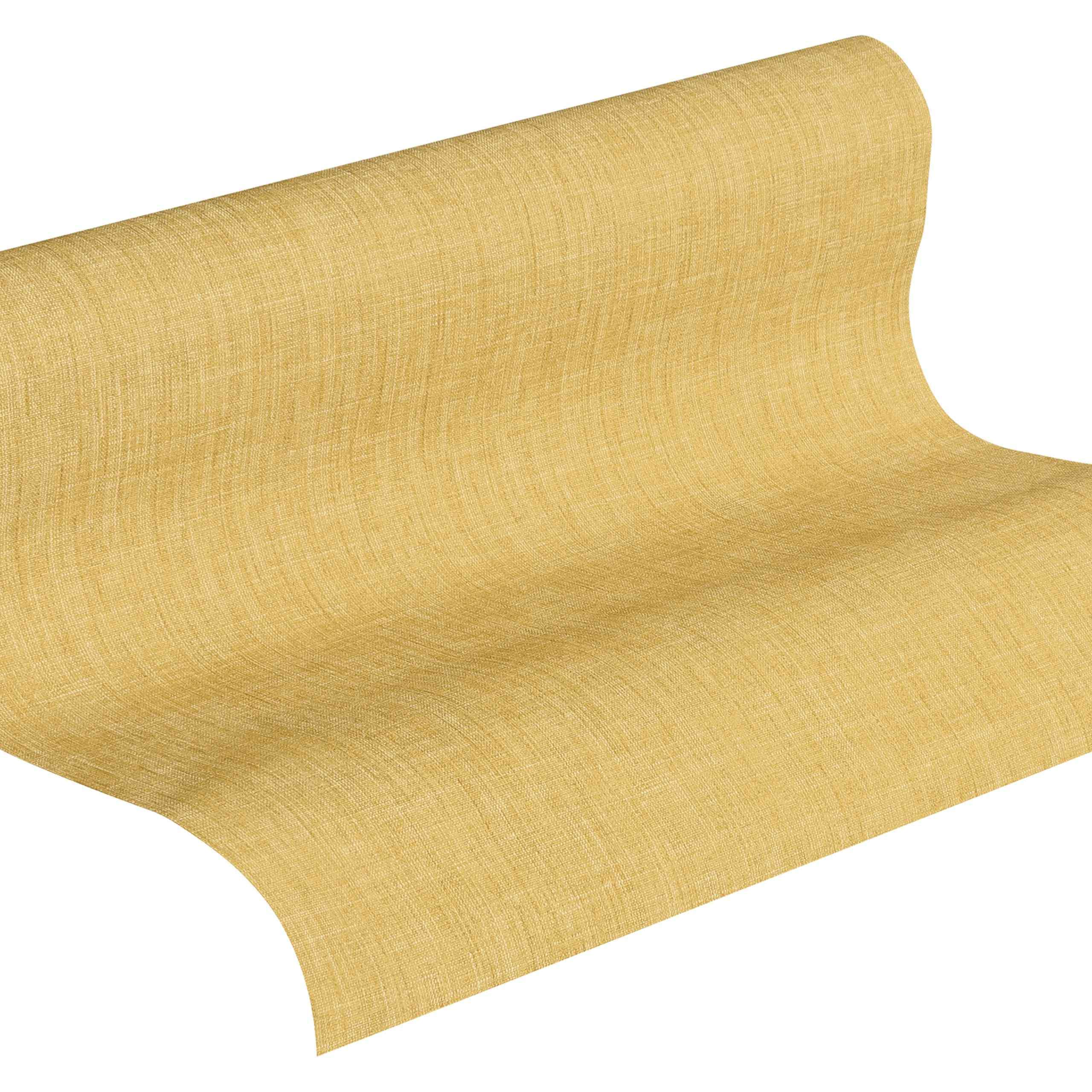 A.S. Creation Metropolitan Stories | 369221 | papier peint intissé uni | 0.53 m x 10.05 m | jaune