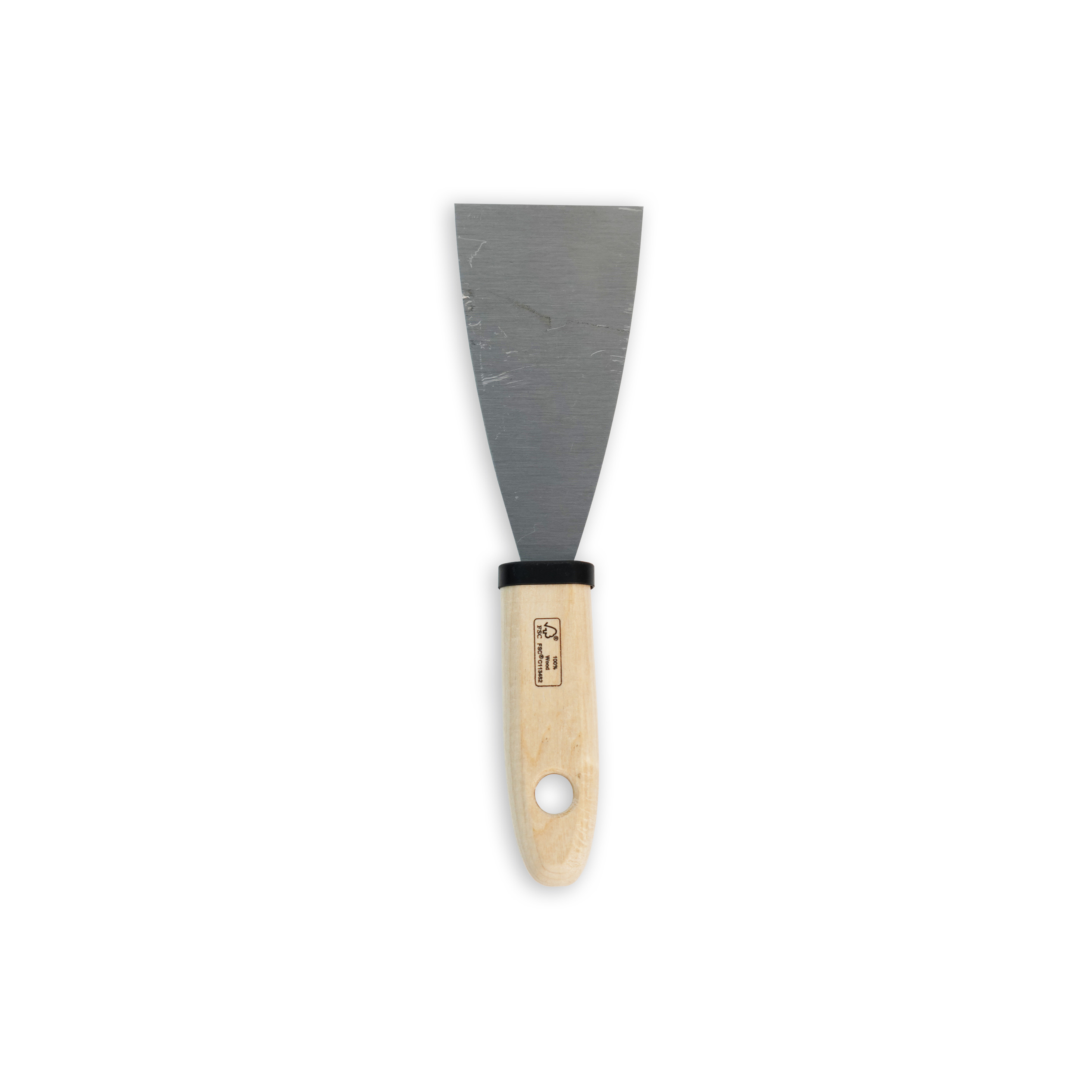 PROVISTON | Spatule 60 mm | Couteau de peintre, manche bois, lame inox