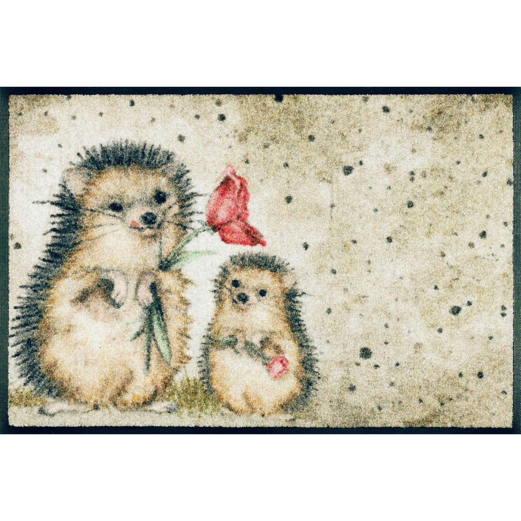 Paillasson Magie dentelée tapis de sol lavable Différentes tailles Floornovo Trend Design