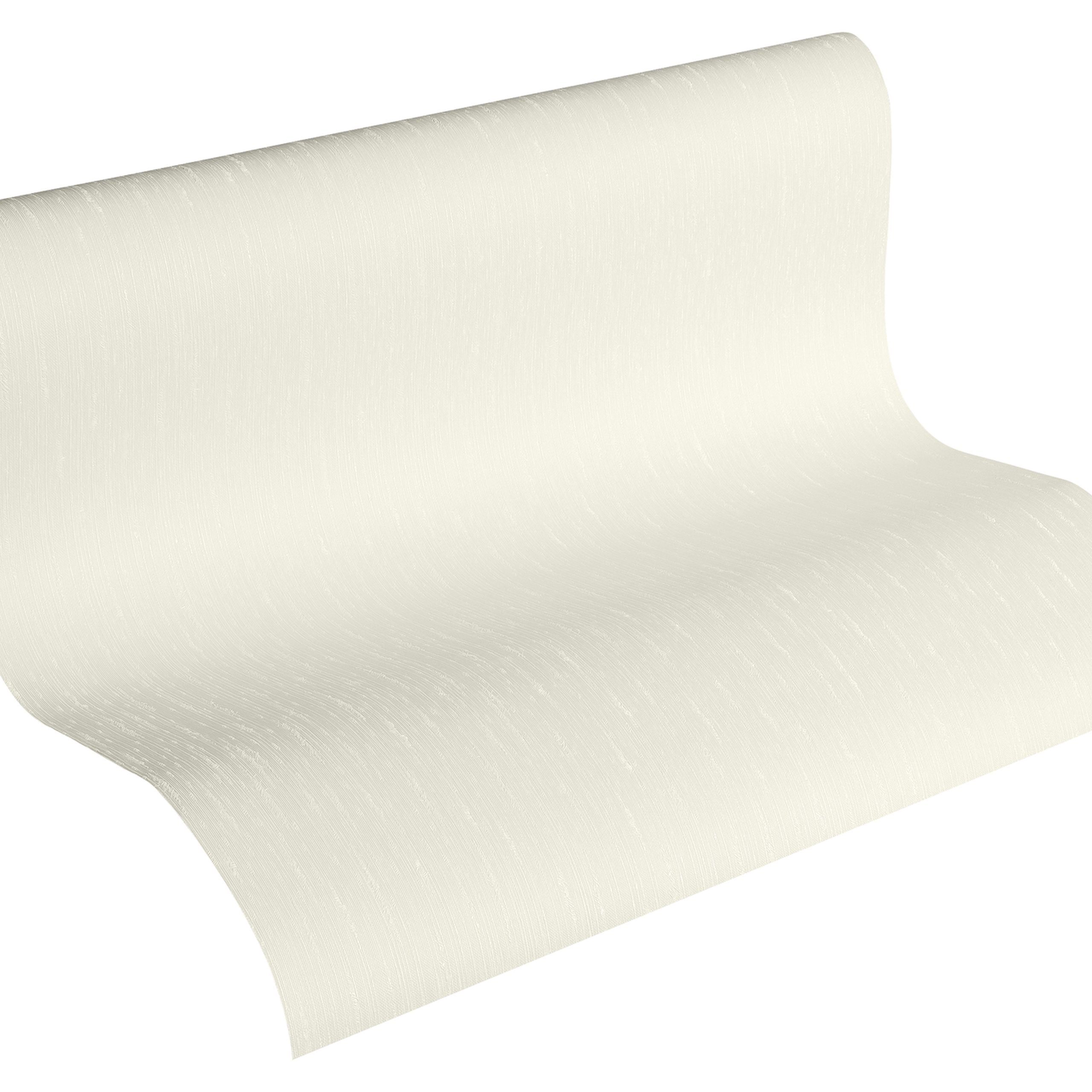 A.S. Creation Hermitage 10 | 342762 | papier peint intissé uni | 0.53 m x 10.05 m | argent