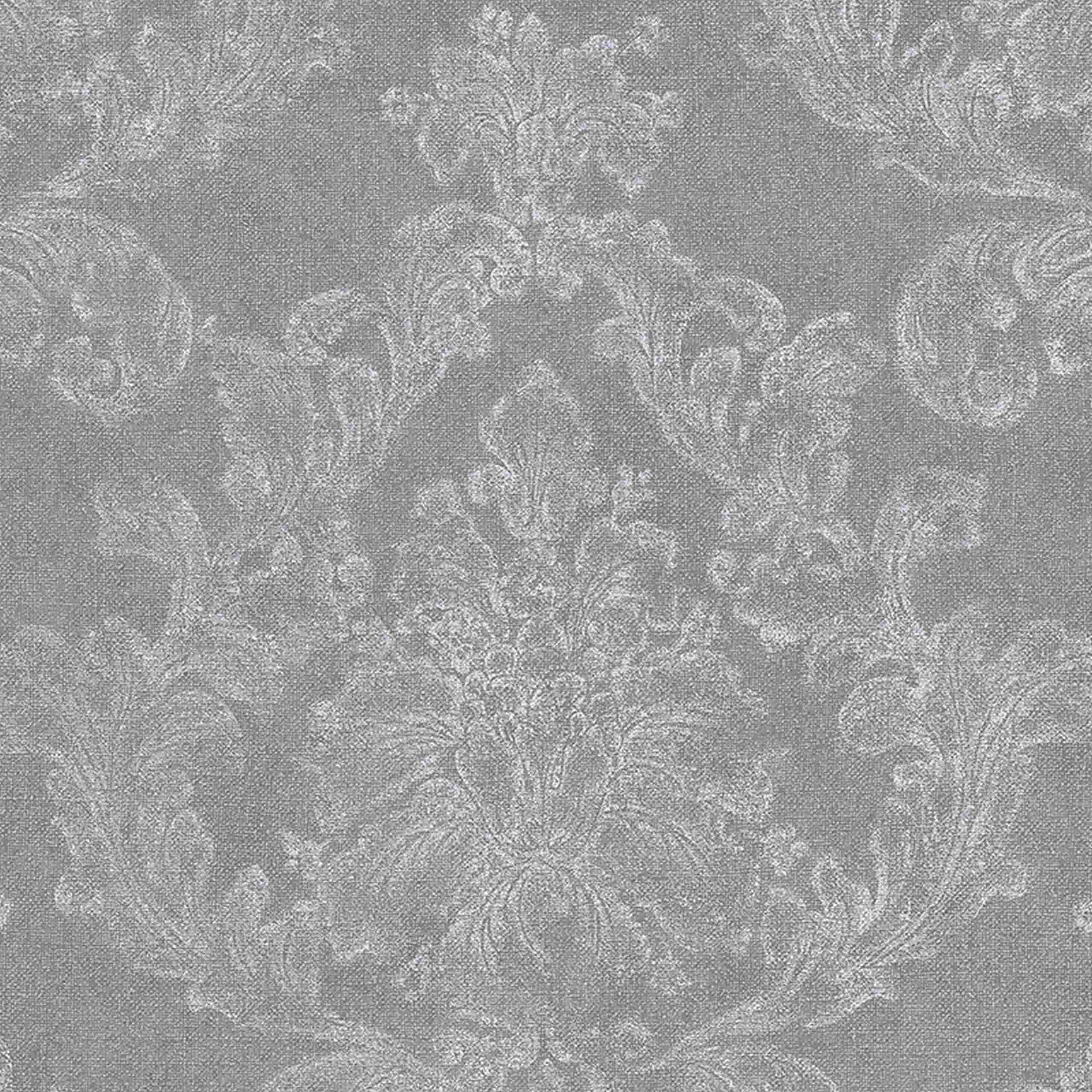 A.S. Creation Elegance 3 | 305184 | papier peint intissé floral | 0.53 m x 10.05 m | gris