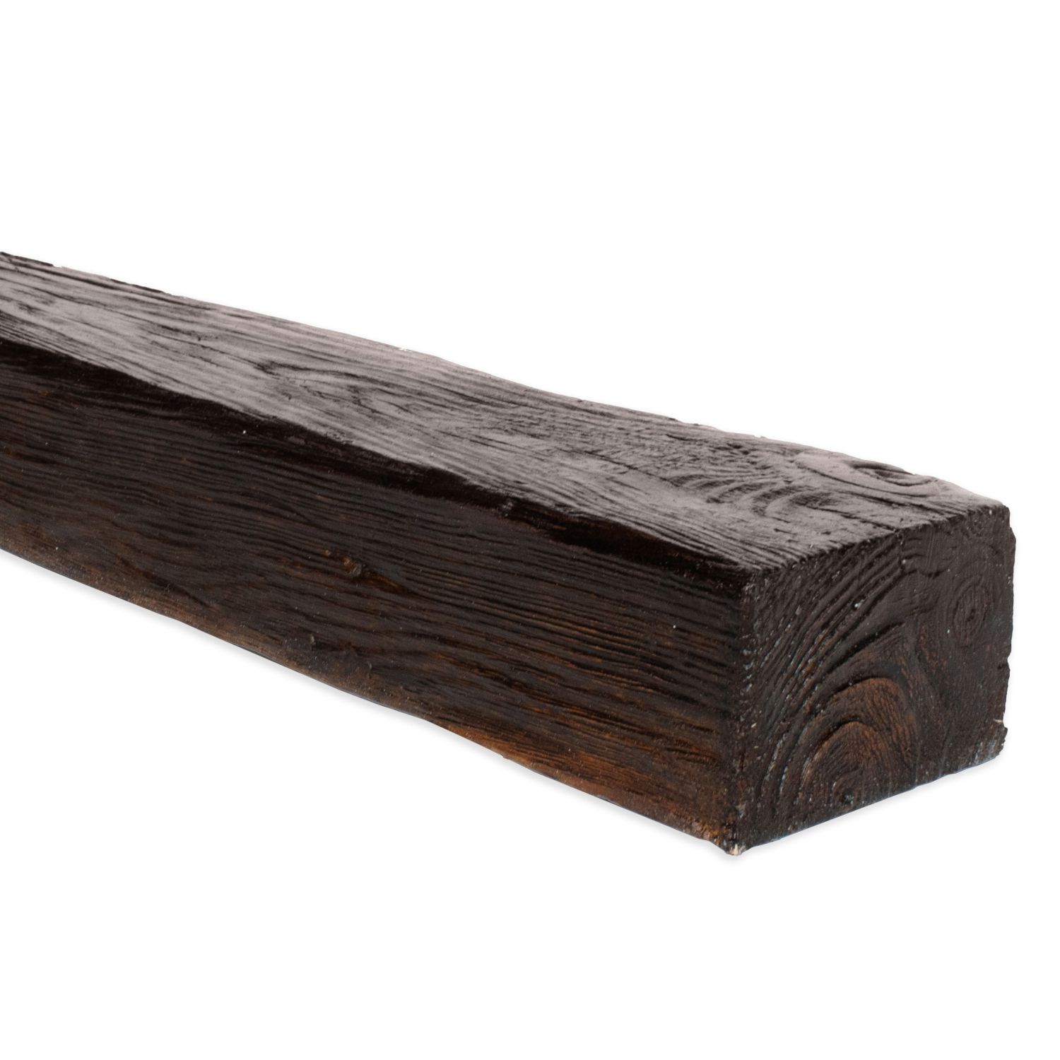 Elite Decor | Fausses poutres ED107 | PU | 60 x 90mm | Chêne foncé | Fausse poutre imitation bois 