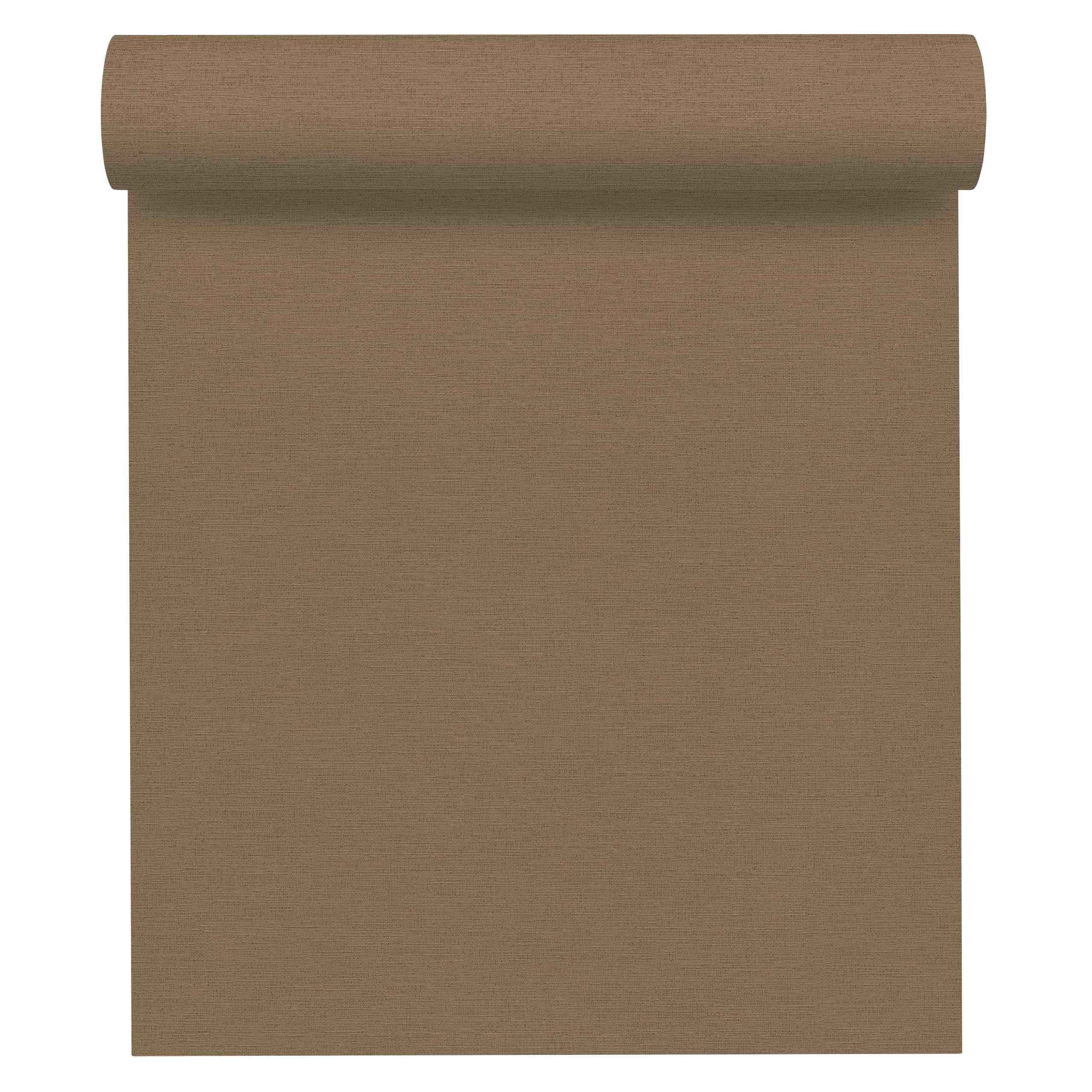 A.S. Creation Ethnic Origin | 306892 | papier peint intissé uni | 0.53 m x 10.05 m | marron