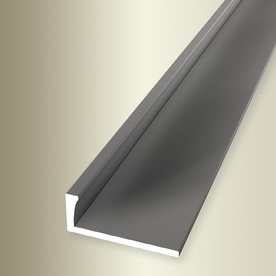 Profilé de finition | Largeur:22.5 mm | H:10.3 mm | Longueur:2500 mm | Alu | Très bonne qualité