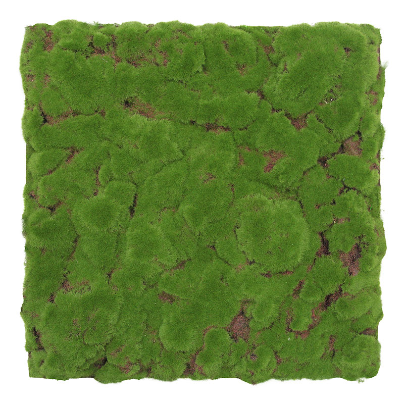 JANGAL Modular Wall Panneau Acoustique Mural 520 x 520 mm Design Vert Forêt Boule Mousse